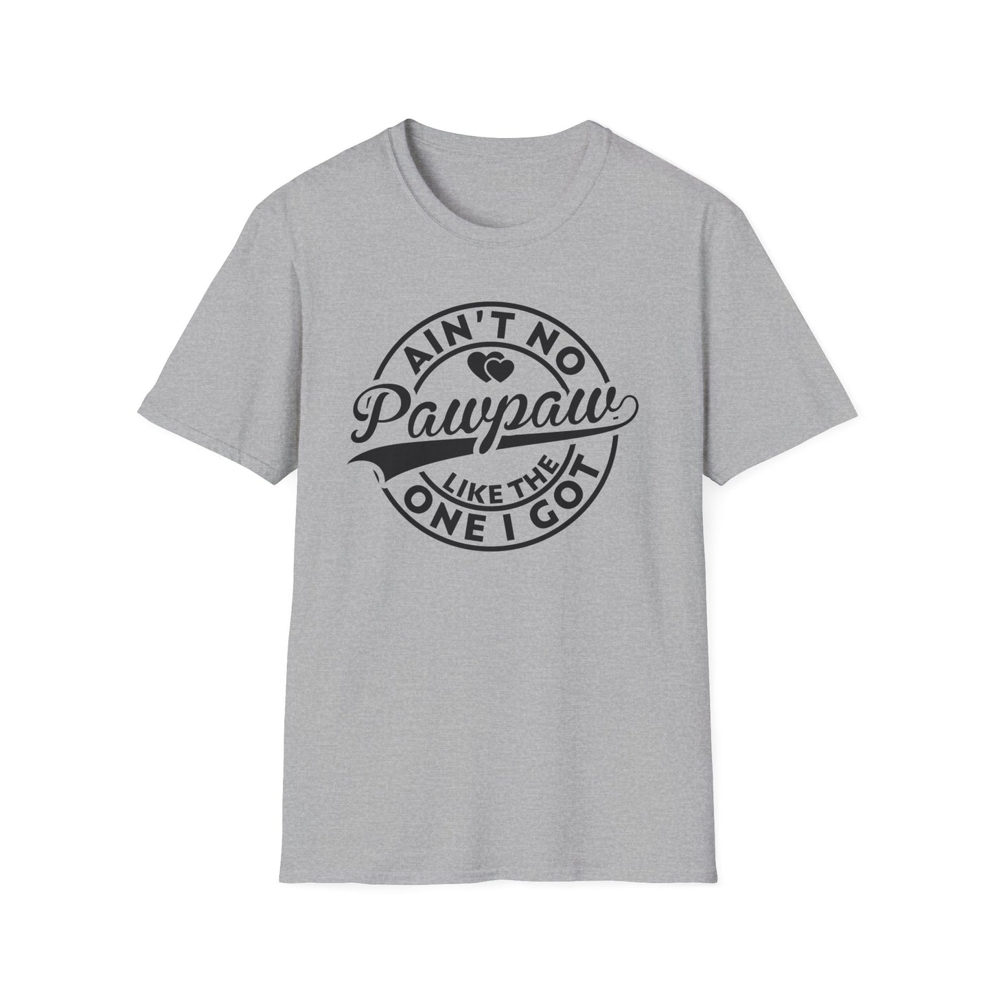 Unisex Pawpaw T-Shirt, Comfortable Gift for Grandparents, Funny Dad Tee, Holiday Wear, Father's Day Gift, Family Reunion Shirt