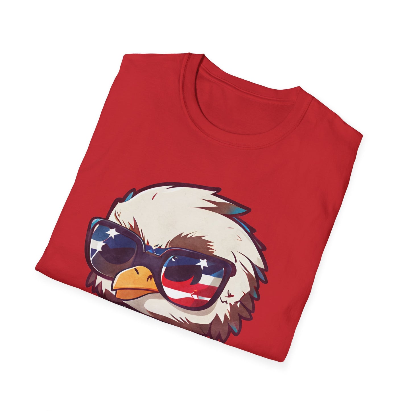 Patriotic Eagle Graphic T-Shirt