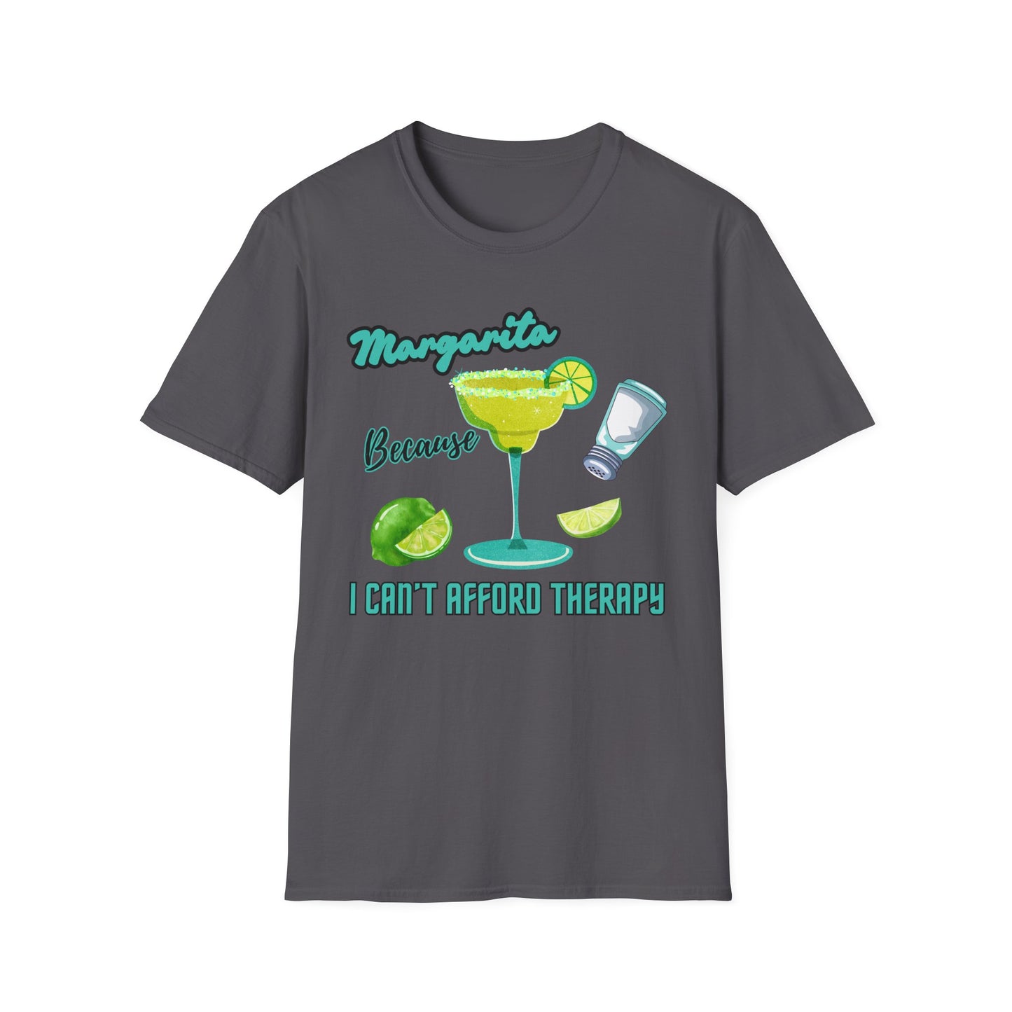 Margarita Therapy - Graphic Tee for Cocktail Lovers