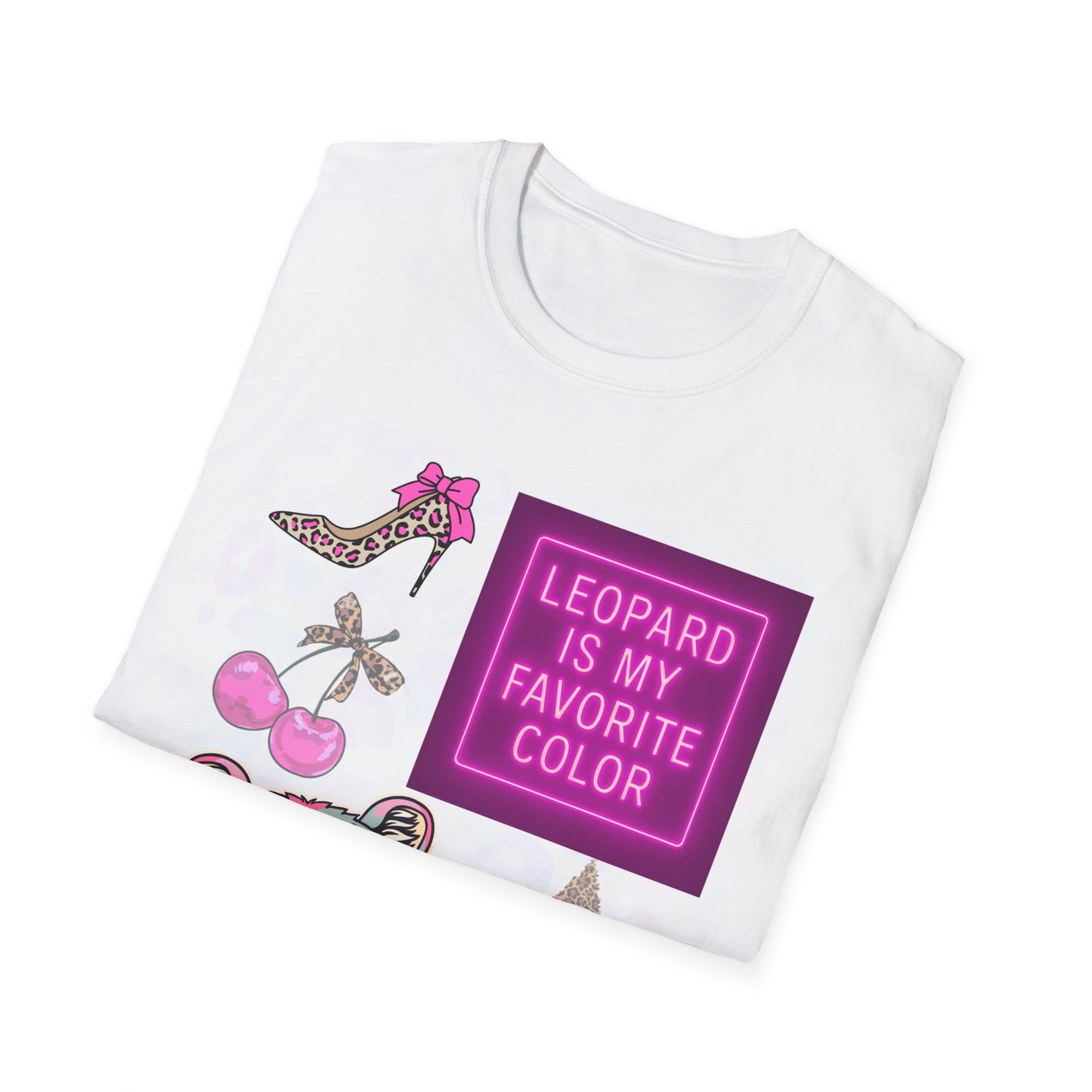 Leopard is my Favorite Color Graphic Tee – Fun & Trendy Apparel