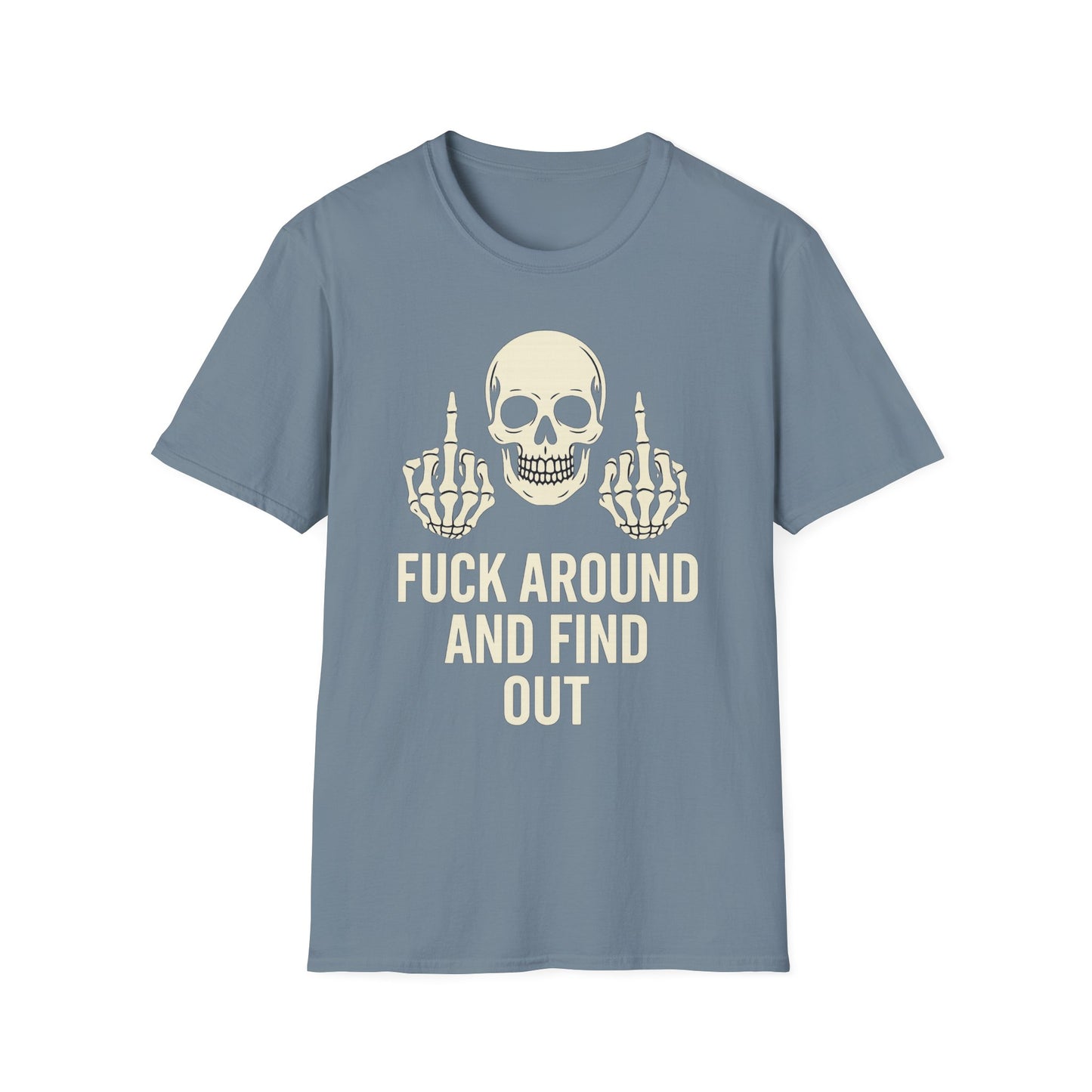"F*ck Around and Find Out" Skull Graphic Tee