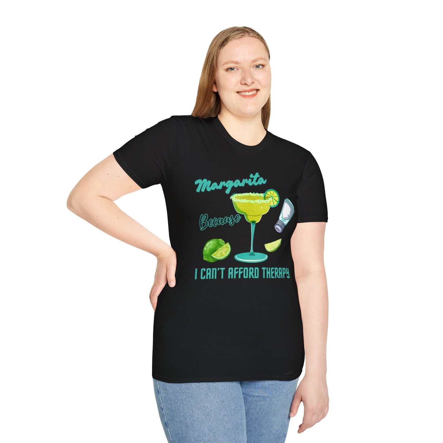 Margarita Therapy - Graphic Tee for Cocktail Lovers