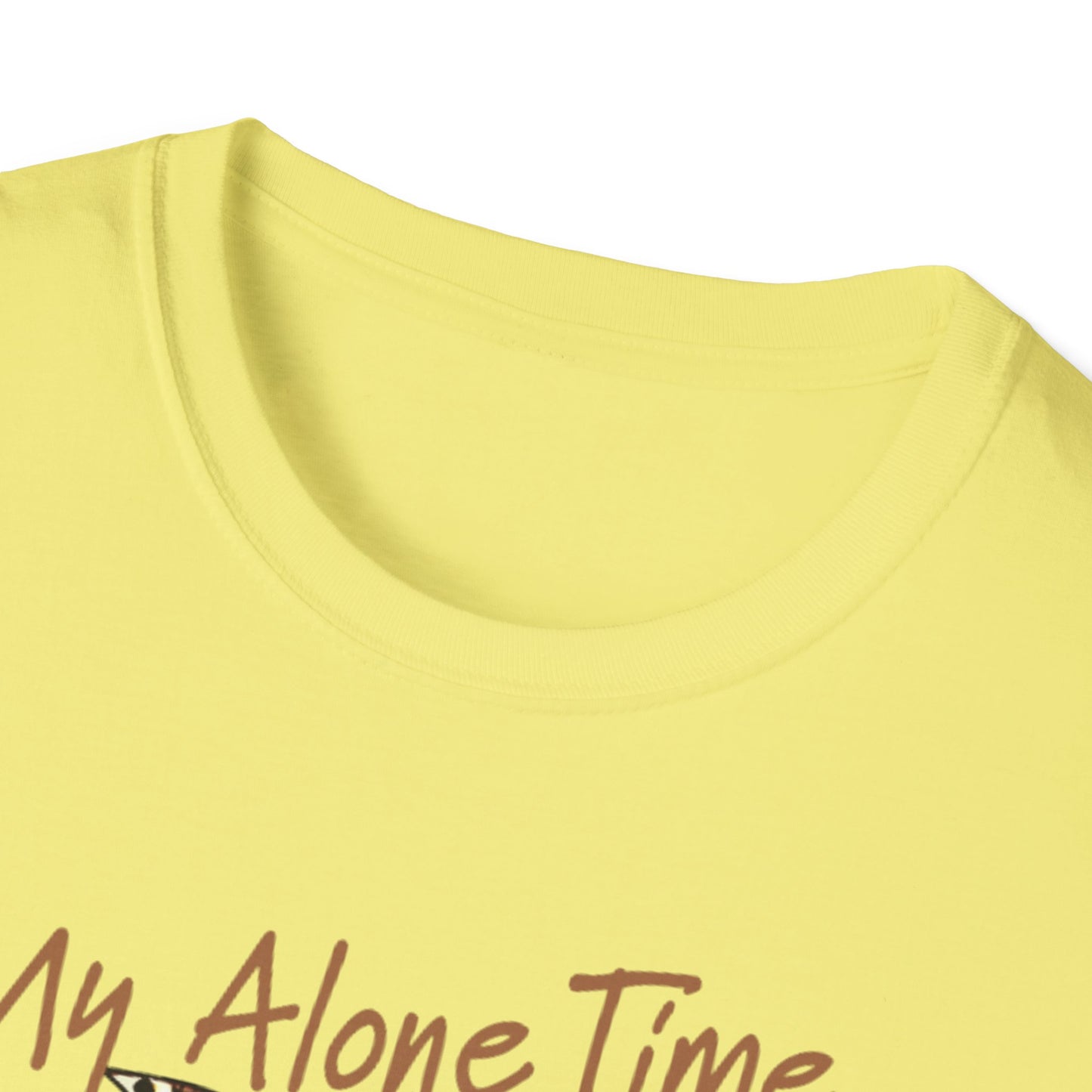 Cozy Self-Care T-Shirt: My Alone Time is for Everyone's Safety, Relaxation Gift, Casual Tee, Funny Shirt, Comfortable Wear
