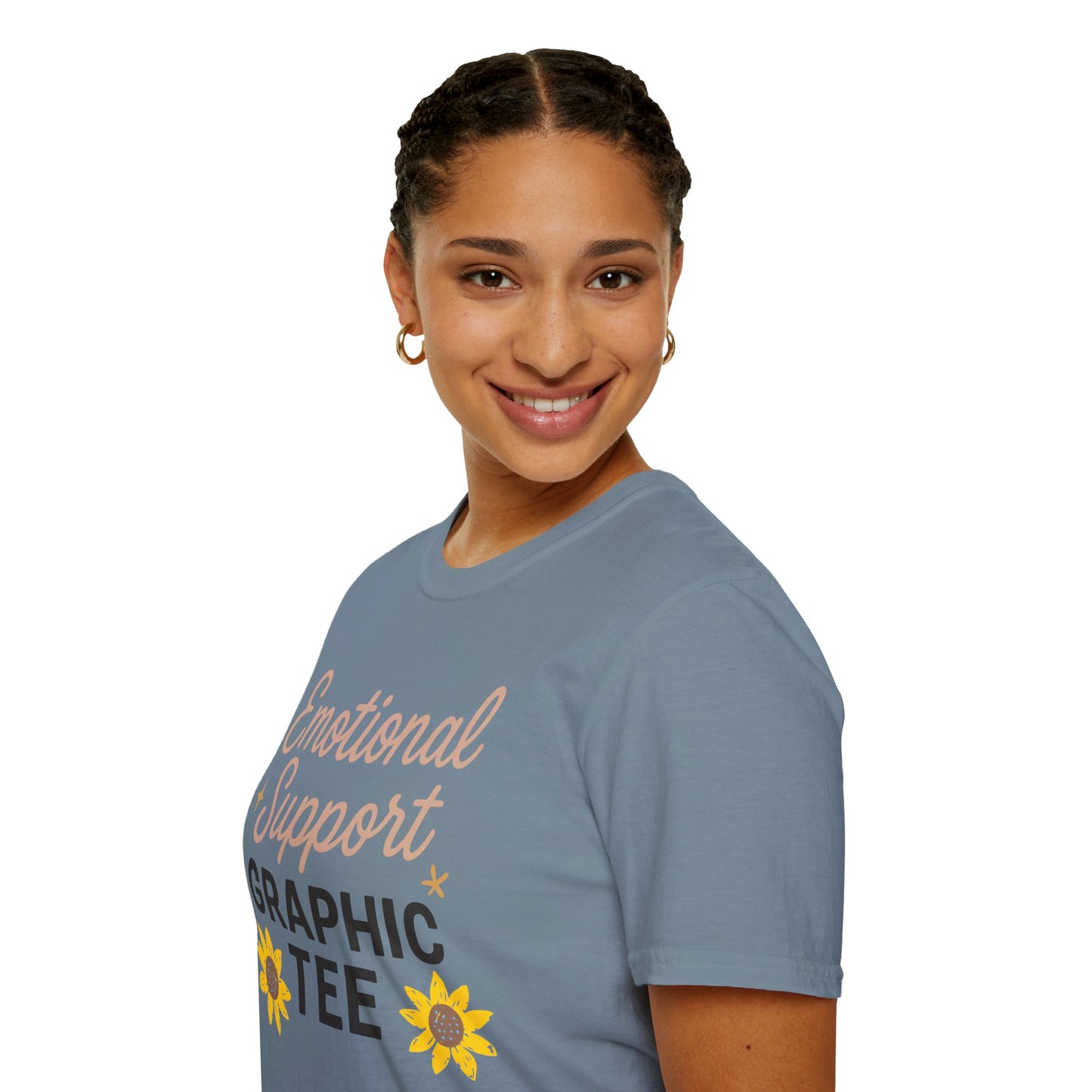 Emotional Support Graphic T-Shirt for Positivity Lovers