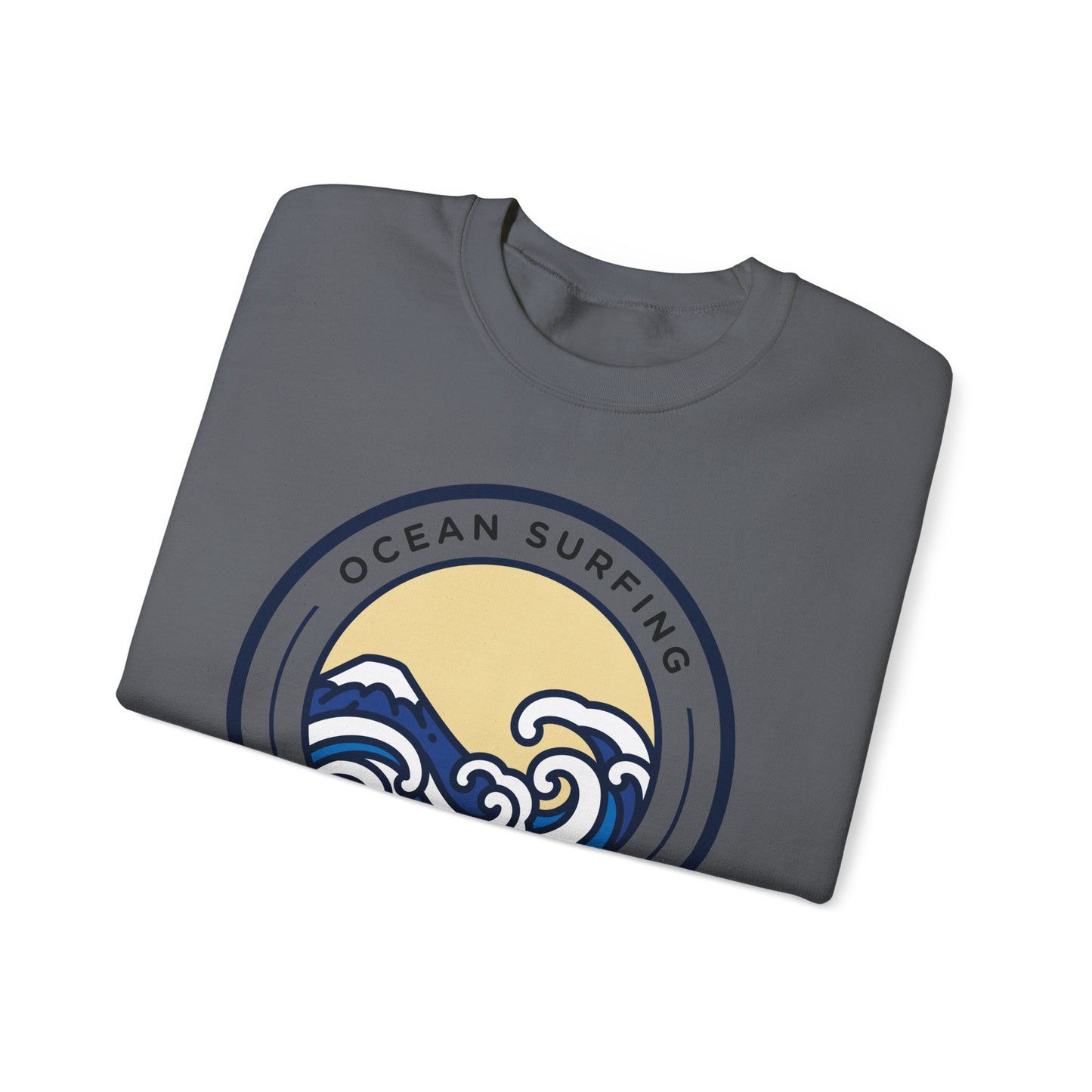 Ocean Surfing Bali Crewneck Sweatshirt - Unisex Heavy Blend