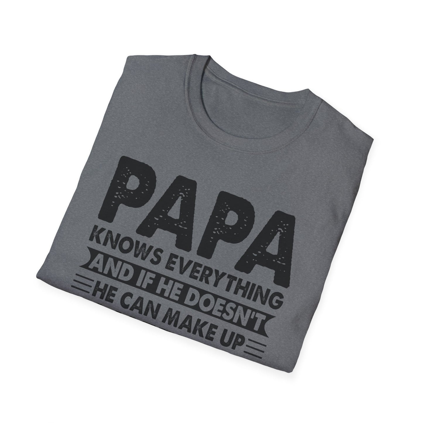 Funny Papa T-Shirt, Gift for Dad, Birthday Shirt, Fun Father's Day Tee, Dad Humor Apparel