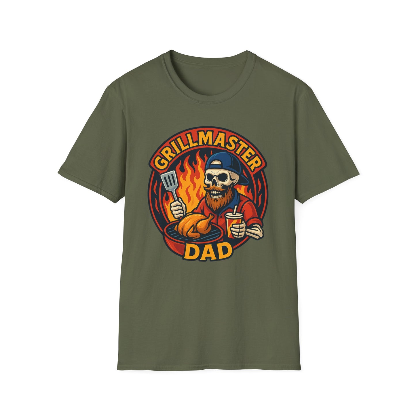Grillmaster Dad T-Shirt | Unisex BBQ Shirt for Dads | Father's Day Gift, Cookout Apparel, Funny Gift for Men, Dad Life Tee