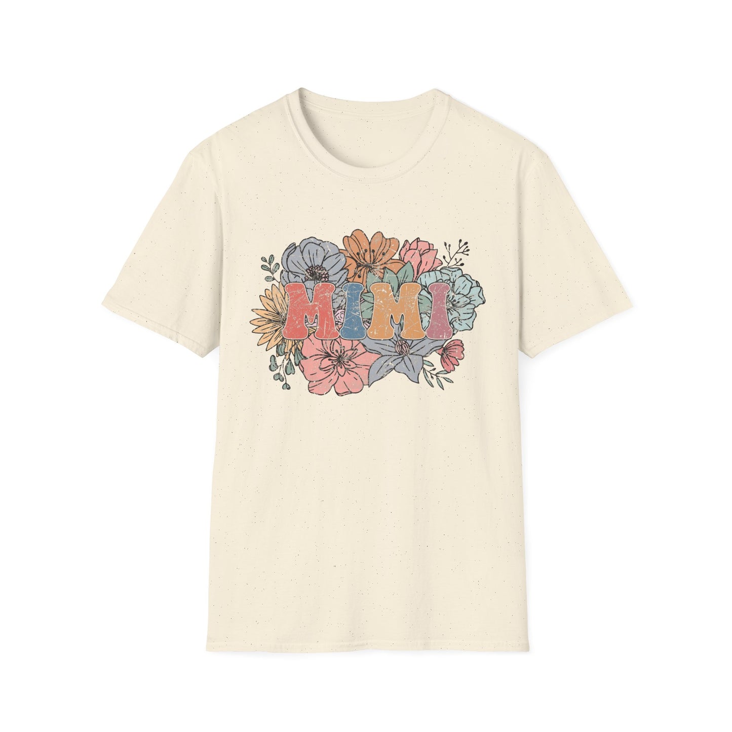 Floral 'Mimi' Unisex T-Shirt - Perfect Gift for Moms, Mother's Day, Family Gatherings, Casual Wear, Spring Fashion