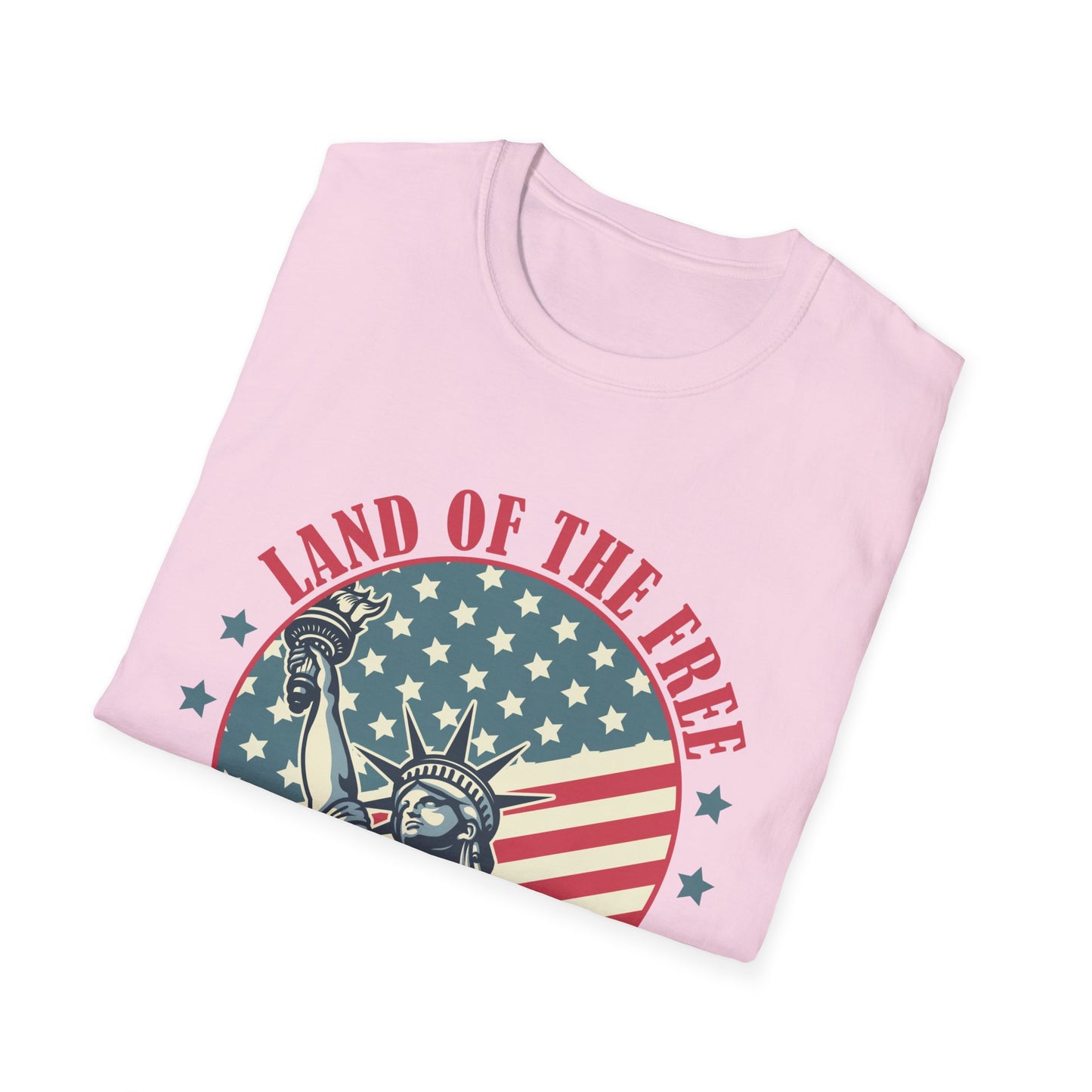 Land of the Free Graphic T-Shirt – Patriotism