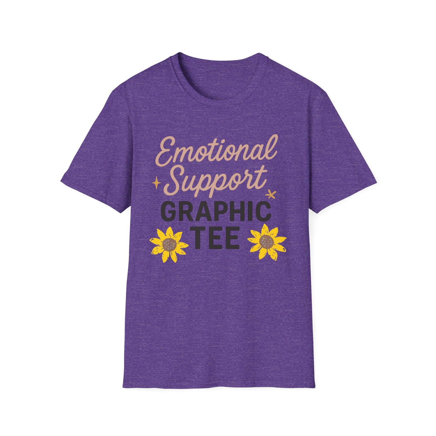 Emotional Support Graphic T-Shirt for Positivity Lovers