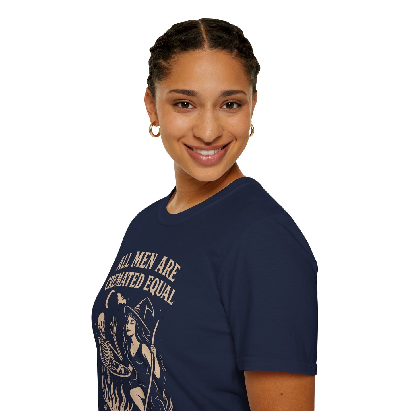Halloween Witty Tee, Oversized Graphic Tee