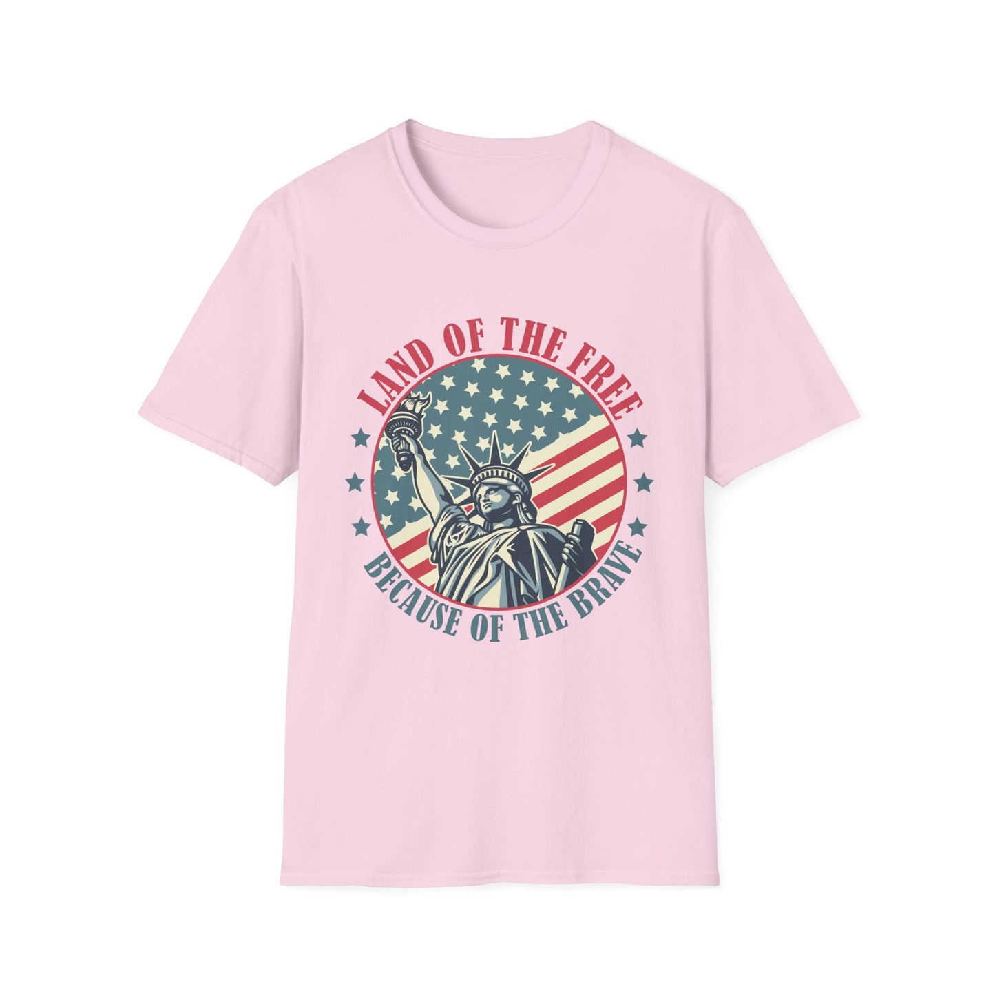 Land of the Free Graphic T-Shirt – Patriotism