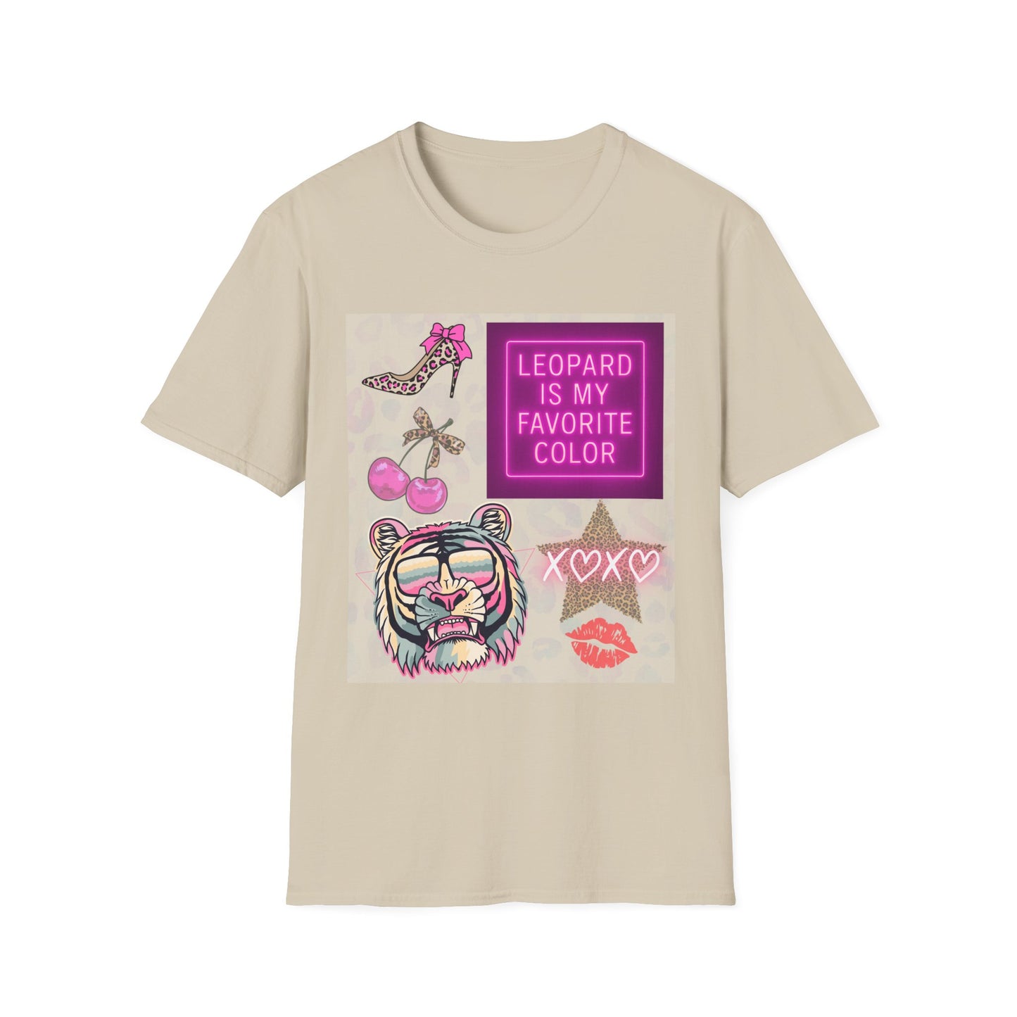 Leopard is my Favorite Color Graphic Tee – Fun & Trendy Apparel