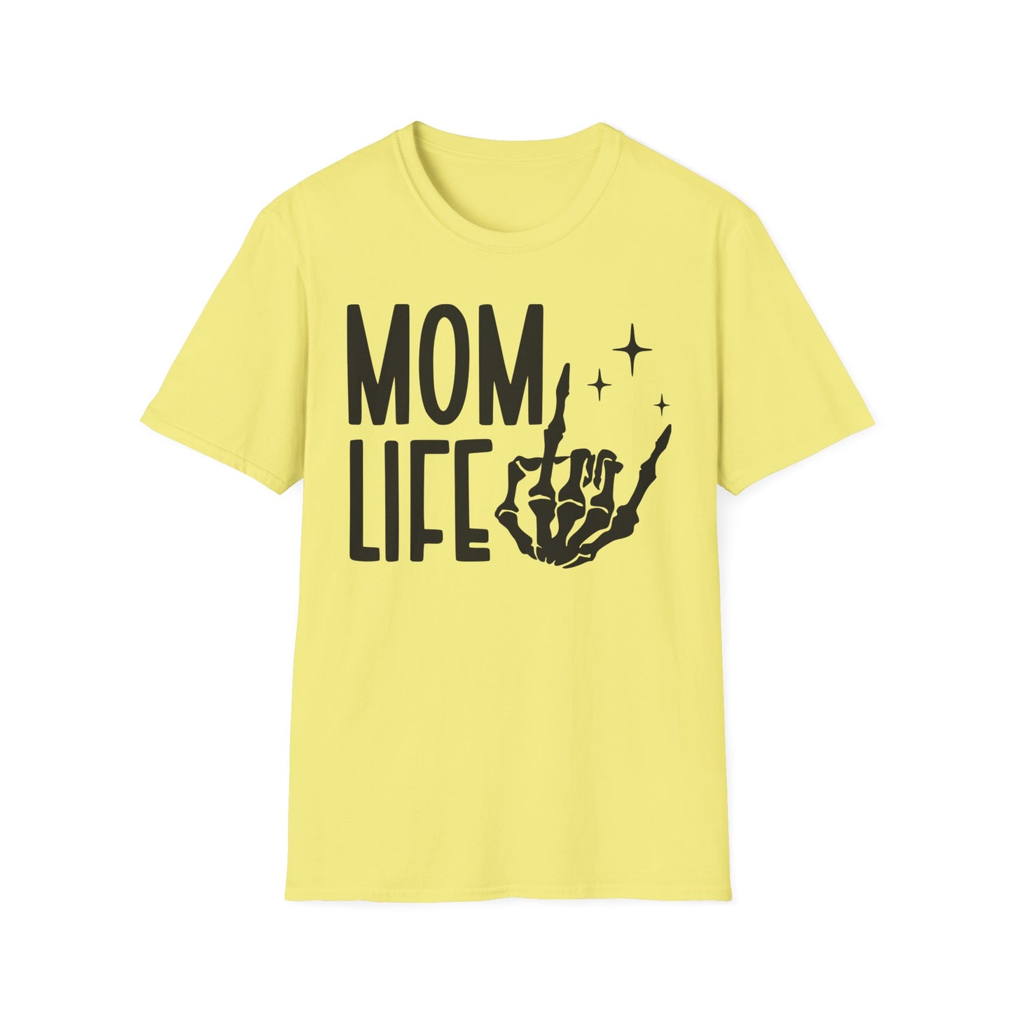 Mom Life Skeleton Hand T-Shirt
