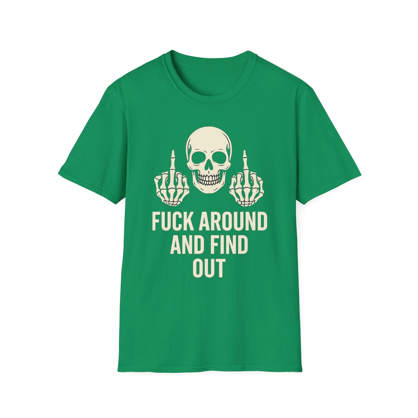 "F*ck Around and Find Out" Skull Graphic Tee