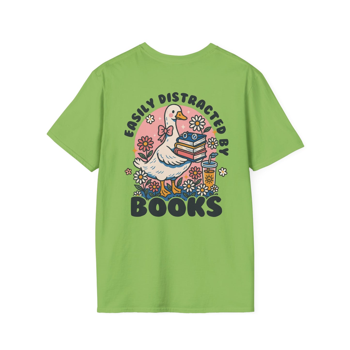 Easily Distracted by Books - T-Shirt