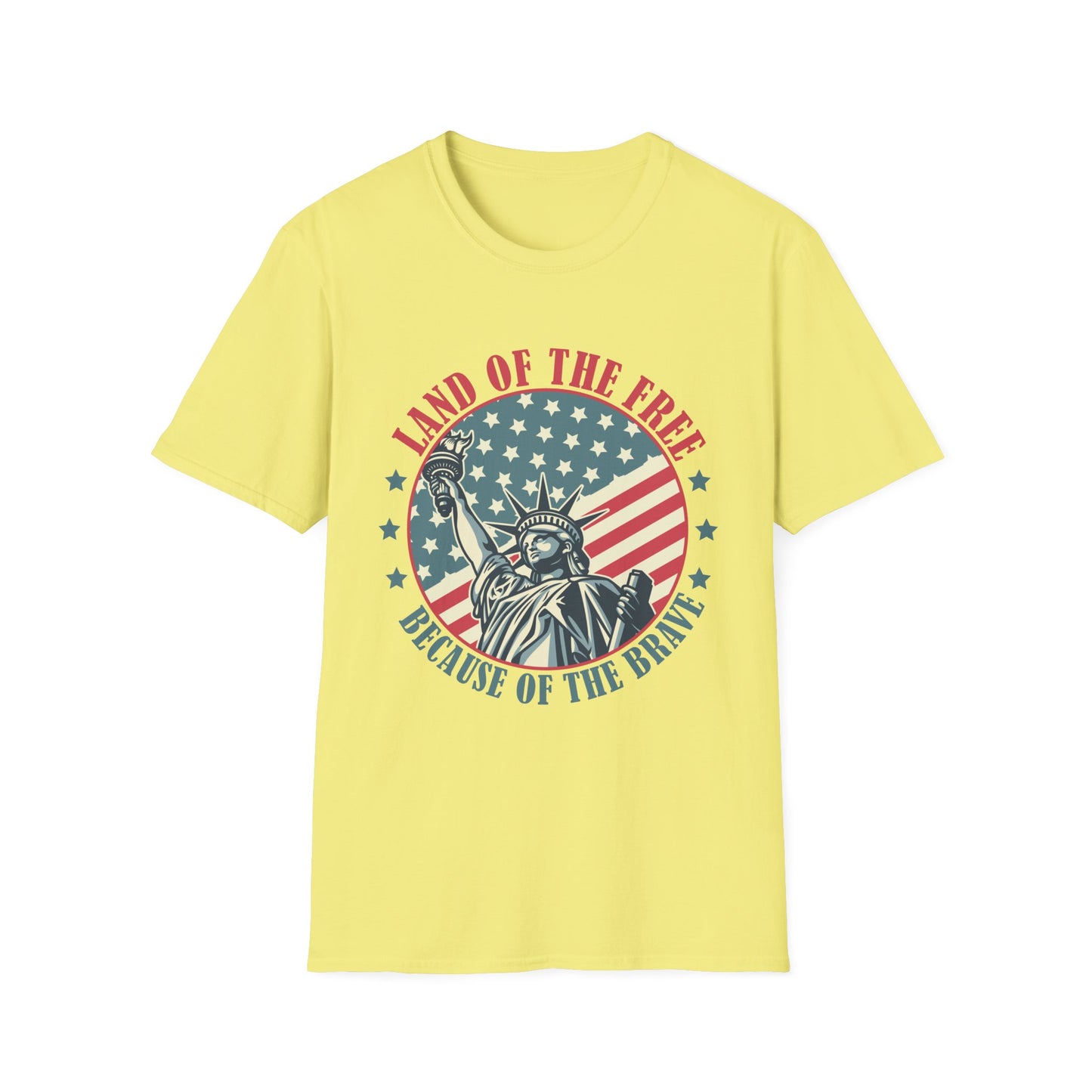 Land of the Free Graphic T-Shirt – Patriotism