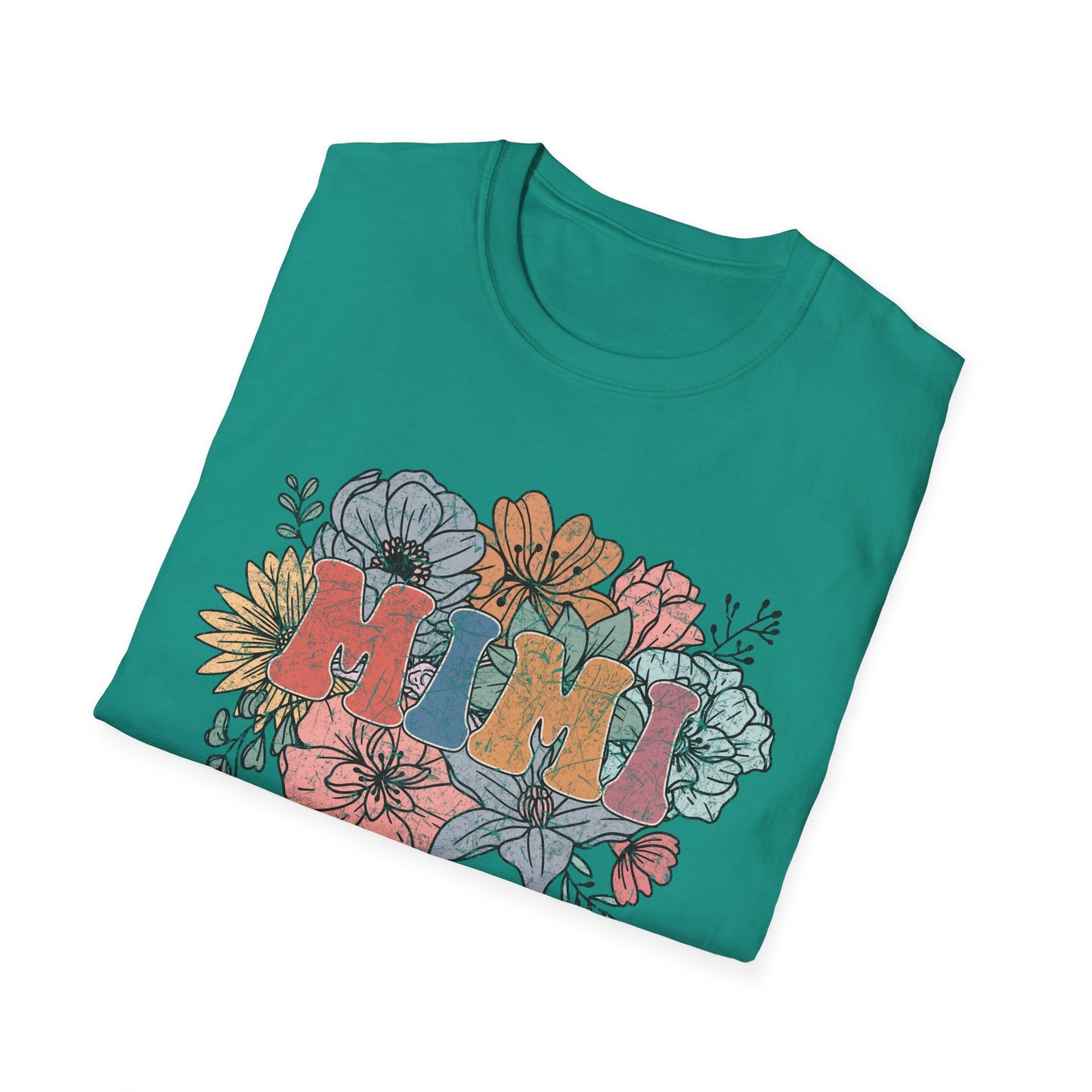 Floral 'Mimi' Unisex T-Shirt - Perfect Gift for Moms, Mother's Day, Family Gatherings, Casual Wear, Spring Fashion