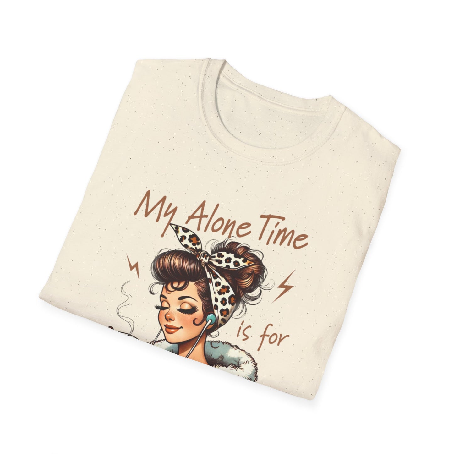 Cozy Self-Care T-Shirt: My Alone Time is for Everyone's Safety, Relaxation Gift, Casual Tee, Funny Shirt, Comfortable Wear