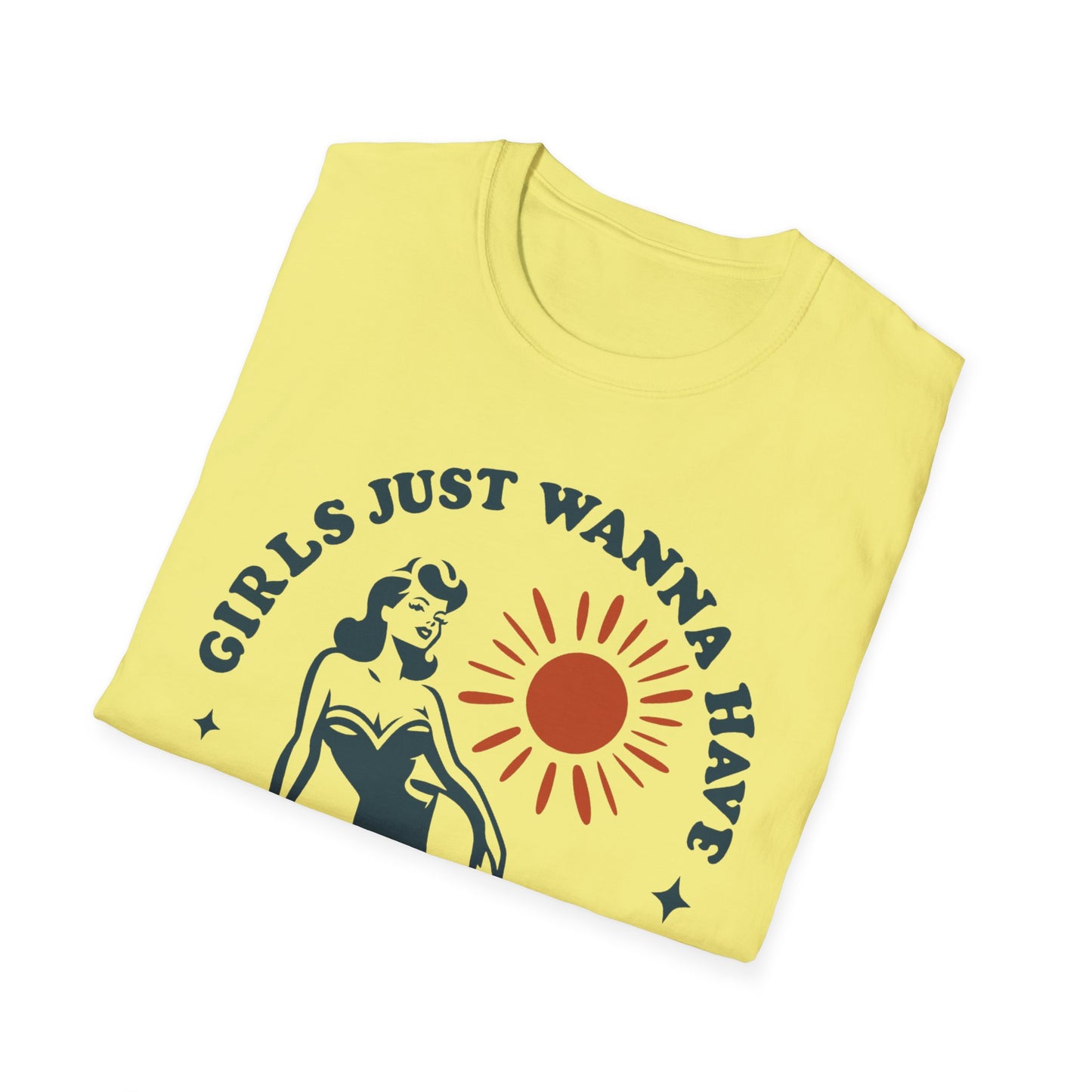 Girls Just Wanna Have Sun T-Shirt - Summer Vibes Tee