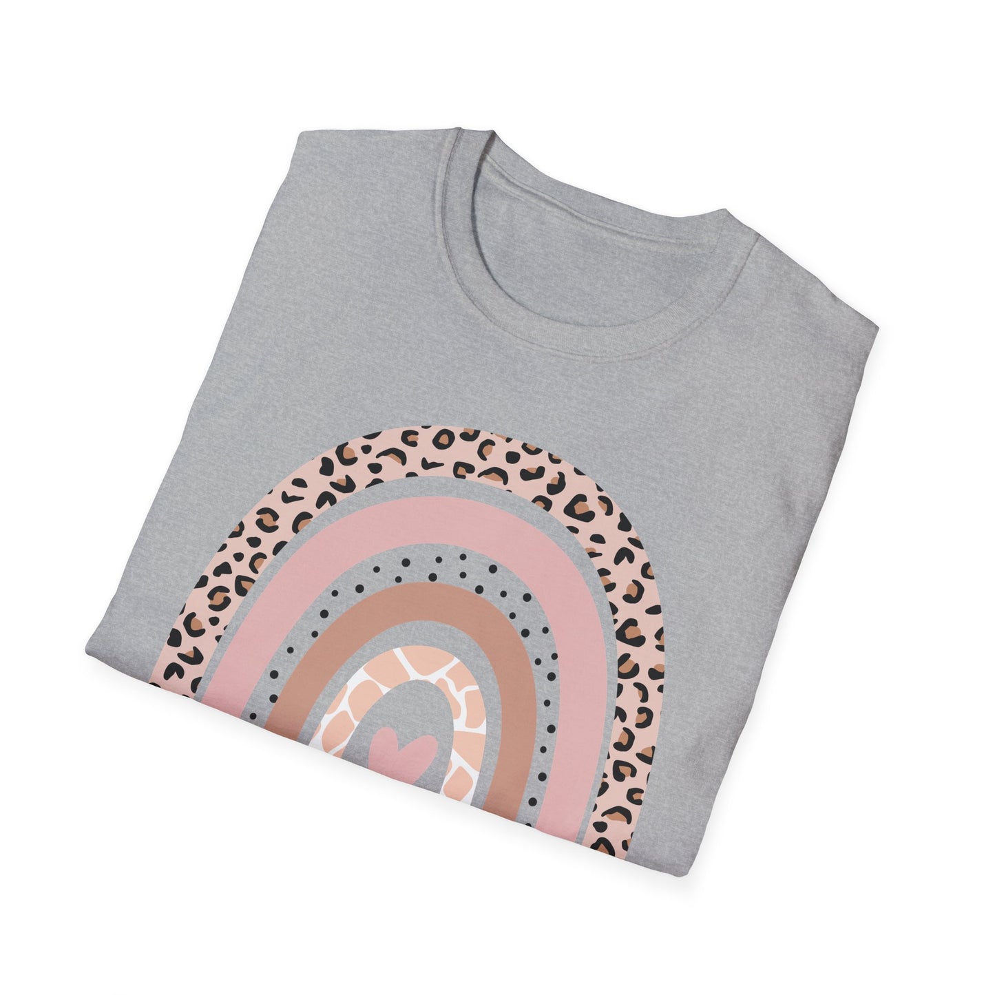 Girl Mom Rainbow T-Shirt Trendy Gift for Mother's Day