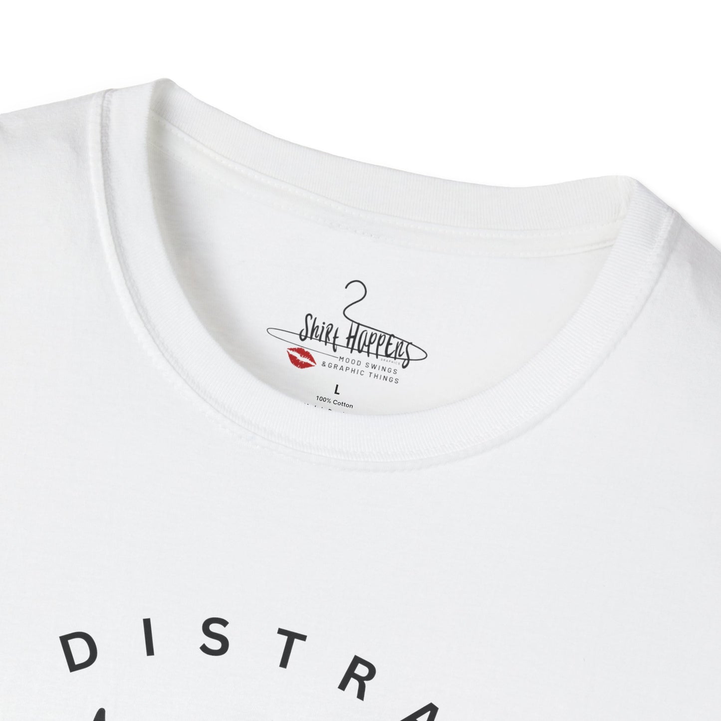 Easily Distracted by Cows - Graphic Tee, Funny Cow Tee, Animal Lover Shirt, Farm Life Gift, Casual Everyday Wear
