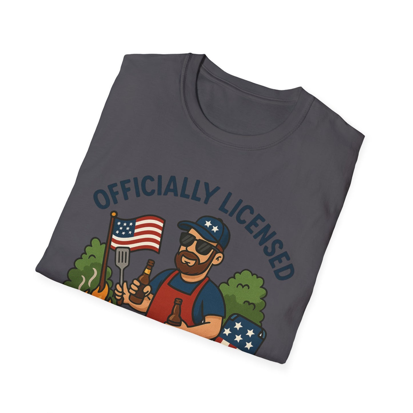 Officially Licensed BBQ Master T-Shirt for Grill Enthusiasts