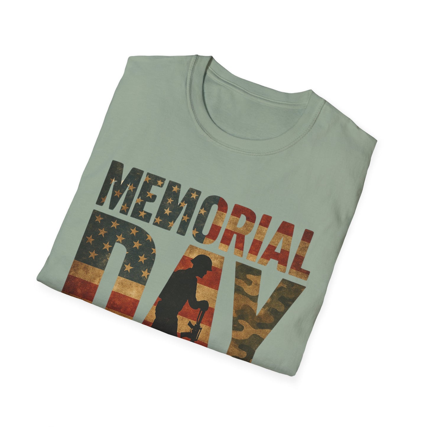 Memorial Day Camo Graphic - T-Shirt