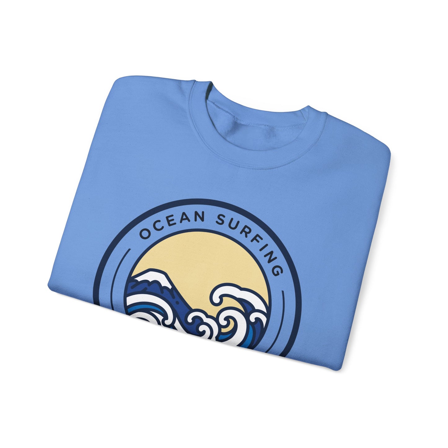 Ocean Surfing Bali Crewneck Sweatshirt - Unisex Heavy Blend