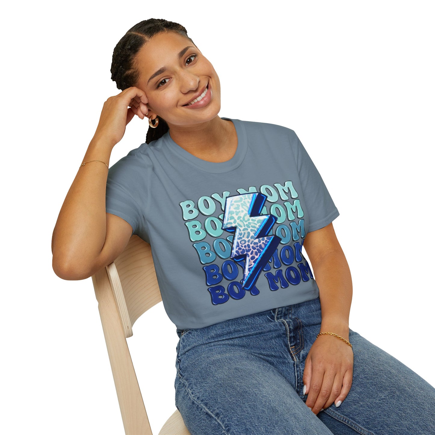 Boy Mom Graphic T-Shirt - Fun and Stylish for Proud Mothers