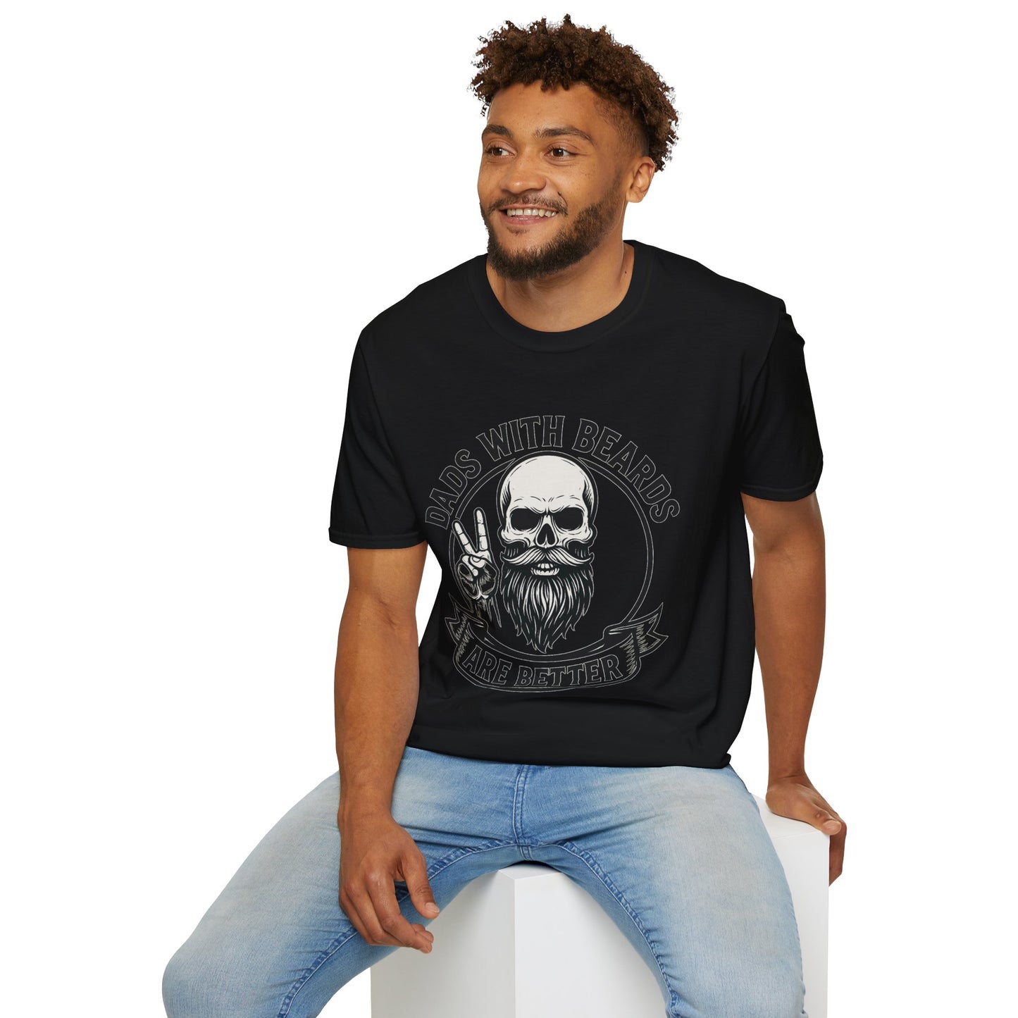 Dads with Beards Are Better T-Shirt - Father's Day Gift