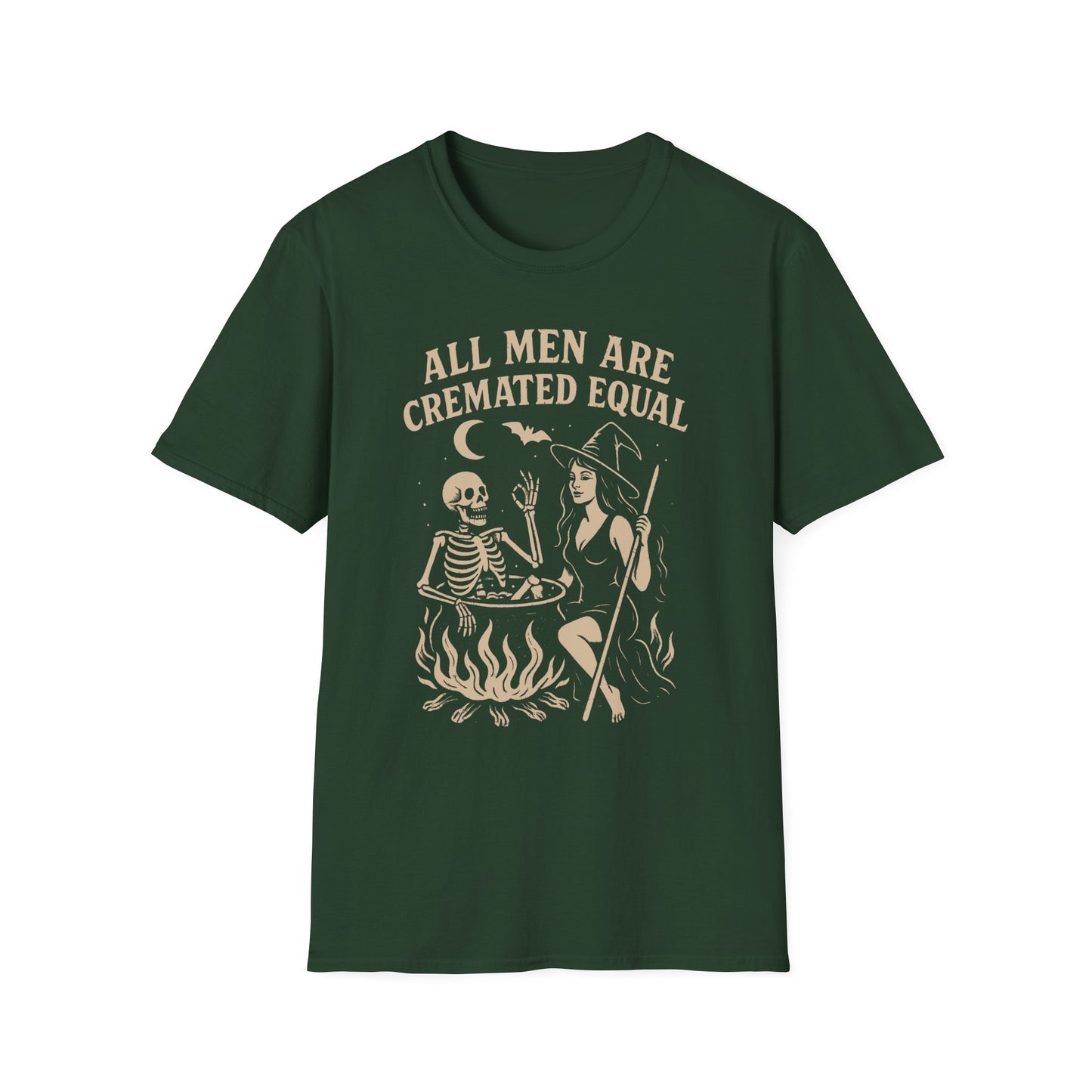 Halloween Witty Tee, Oversized Graphic Tee