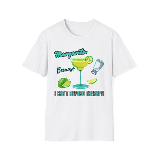 Margarita Therapy - Graphic Tee for Cocktail Lovers