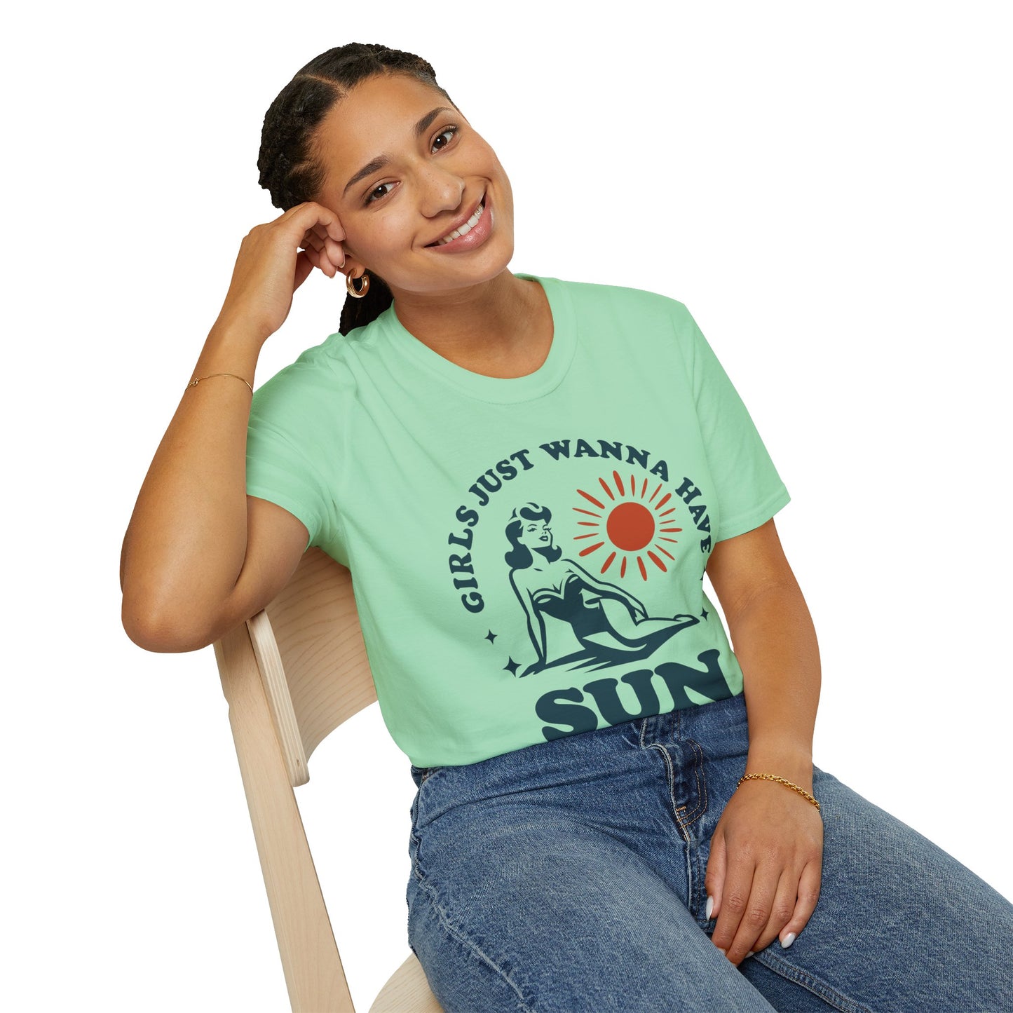 Girls Just Wanna Have Sun T-Shirt - Summer Vibes Tee