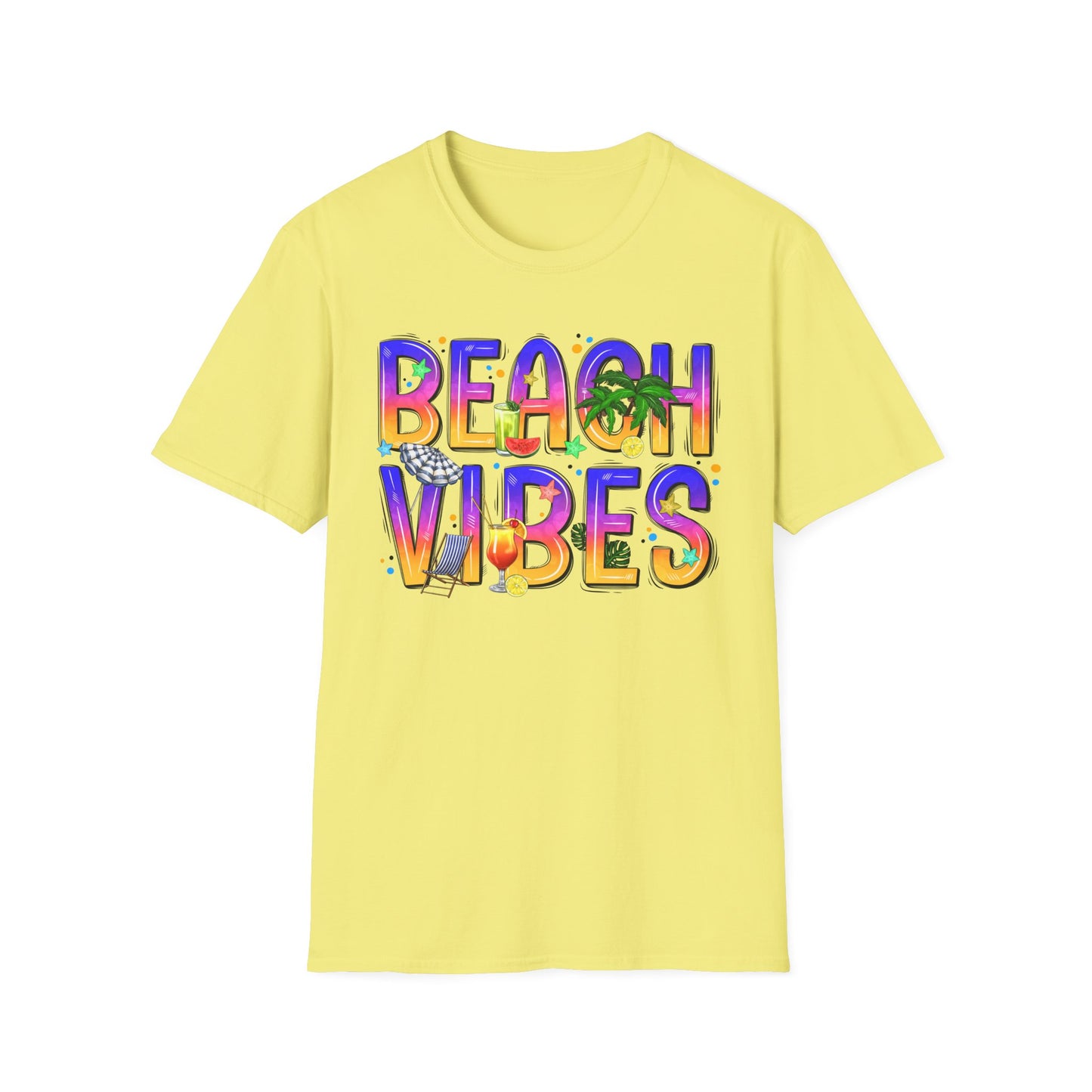 Beach Vibes - Bright and Fun Tee