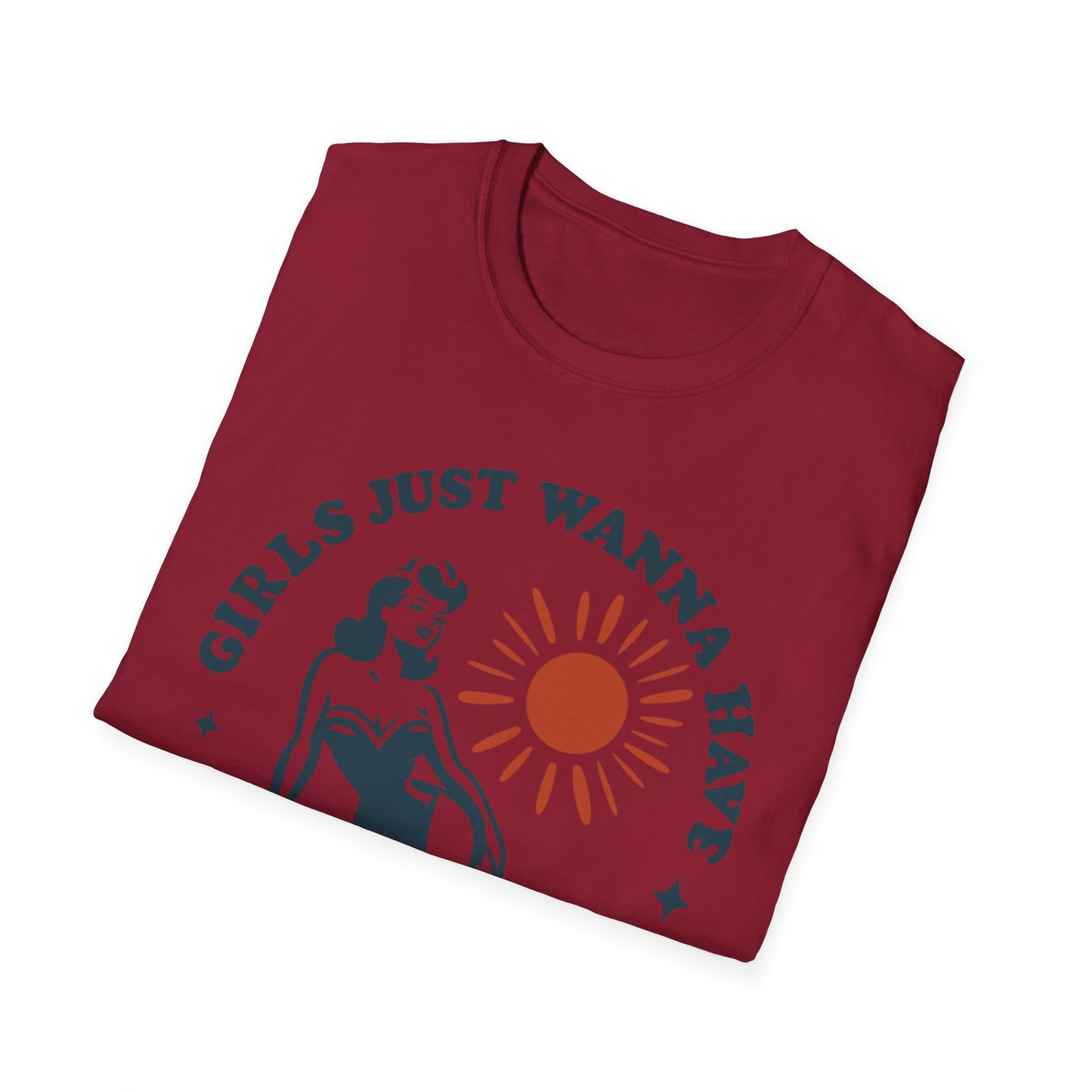 Girls Just Wanna Have Sun T-Shirt - Summer Vibes Tee