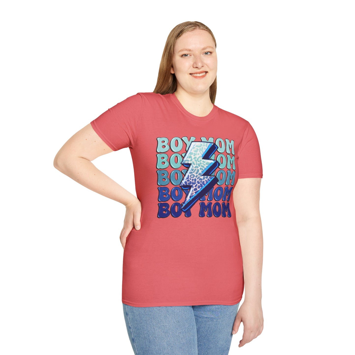 Boy Mom Graphic T-Shirt - Fun and Stylish for Proud Mothers