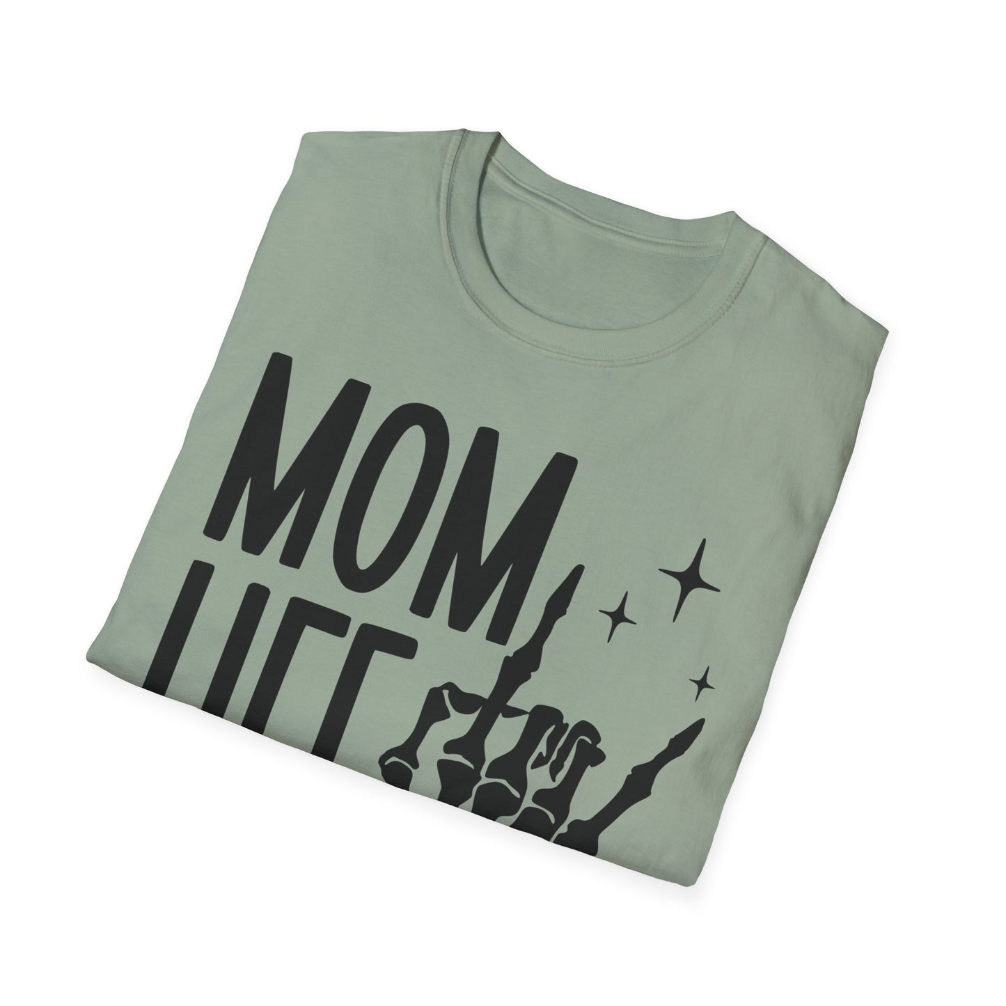 Mom Life Skeleton Hand T-Shirt