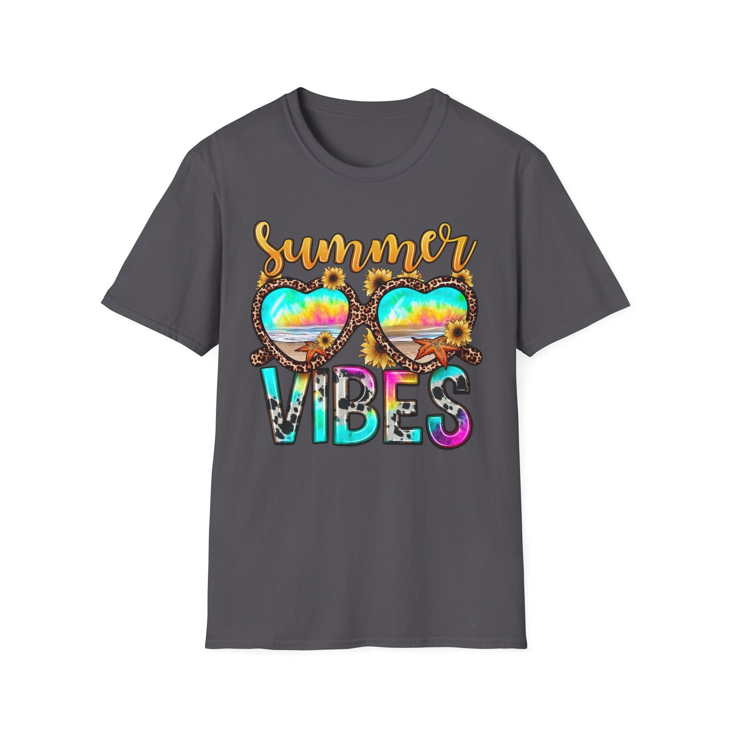 Summer Vibes Graphic -Tee for a Chill Summer