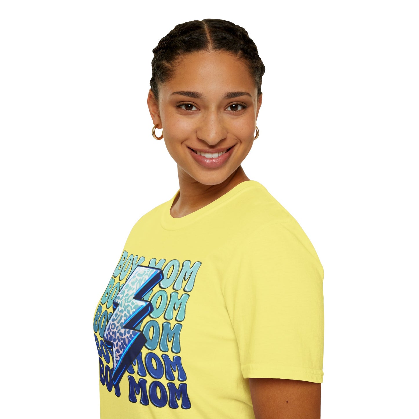 Boy Mom Graphic T-Shirt - Fun and Stylish for Proud Mothers