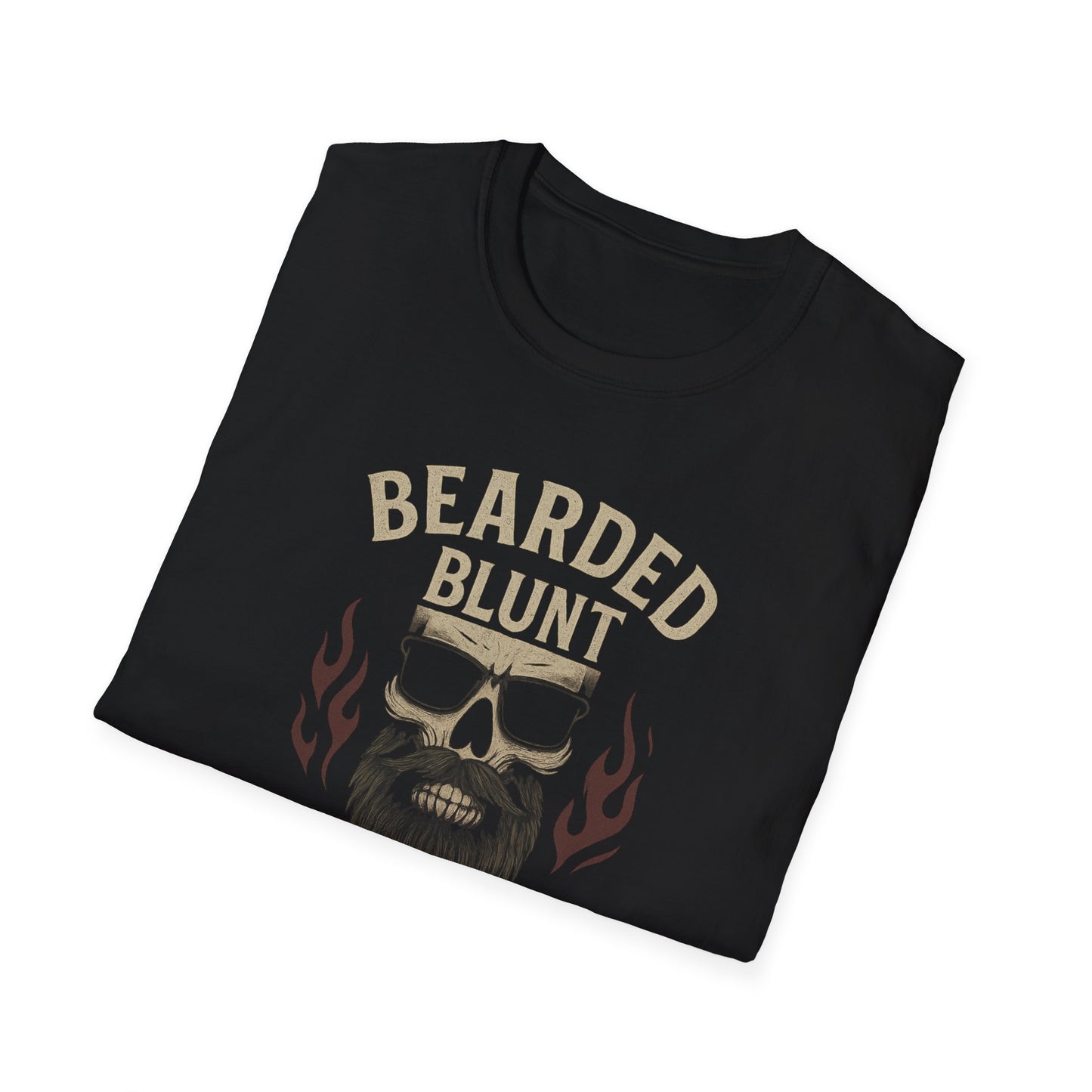 Bearded and Reckless Unisex Tee for Beard Lovers