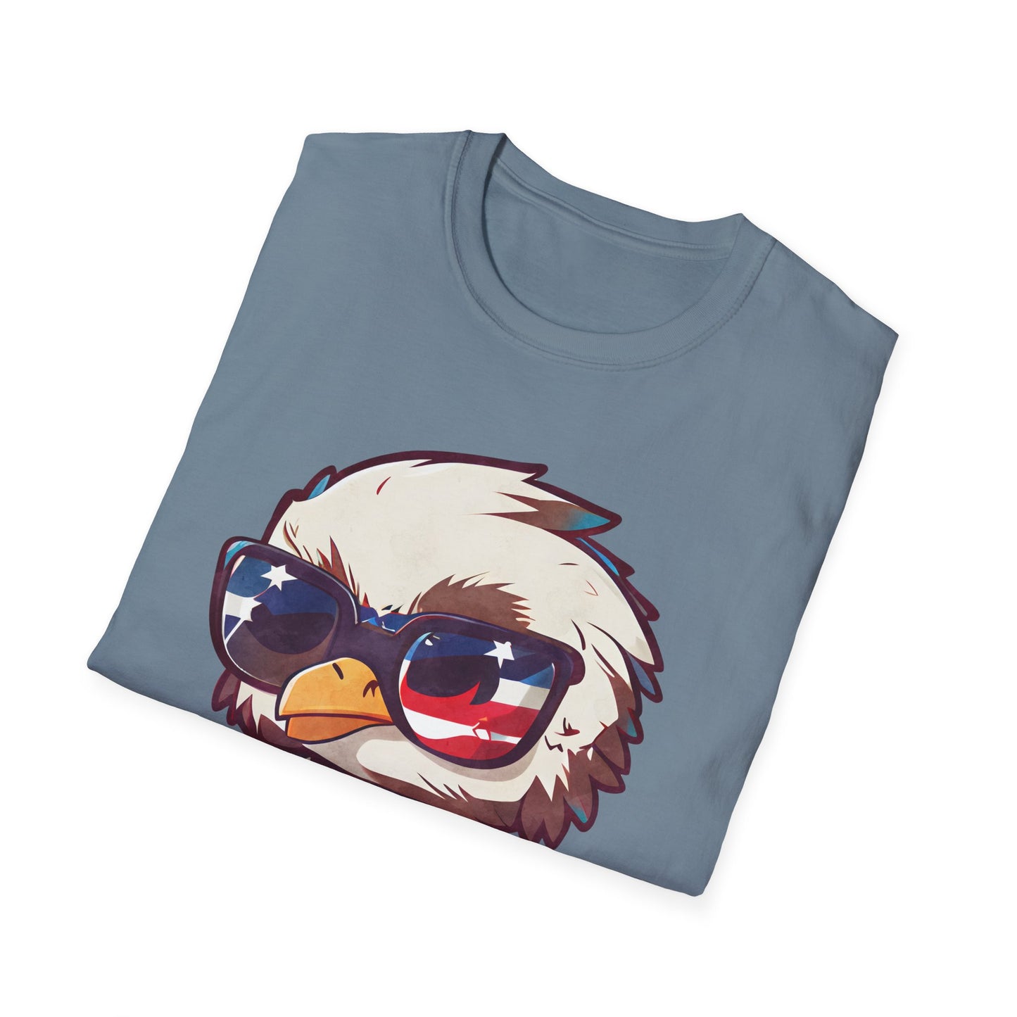 Patriotic Eagle Graphic T-Shirt