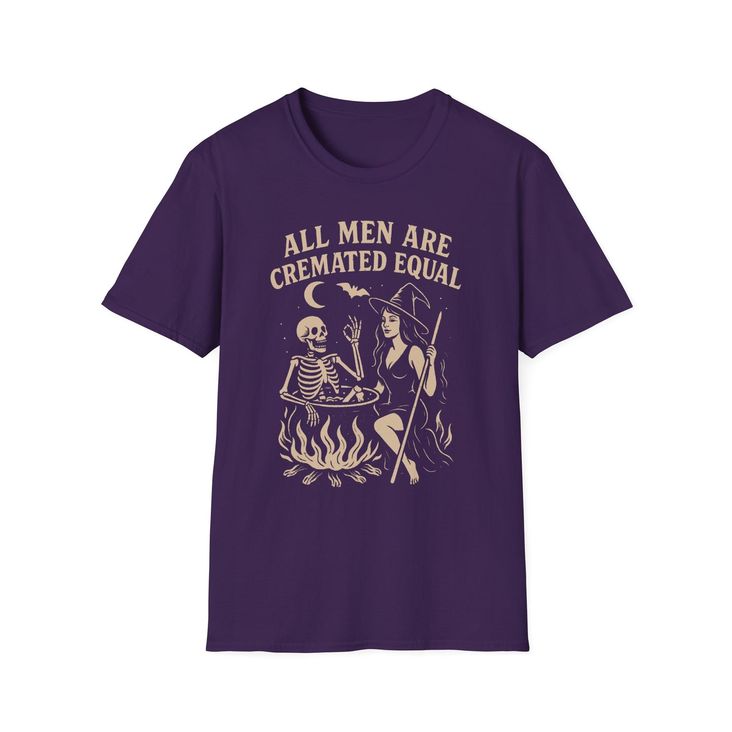 Halloween Witty Tee, Oversized Graphic Tee