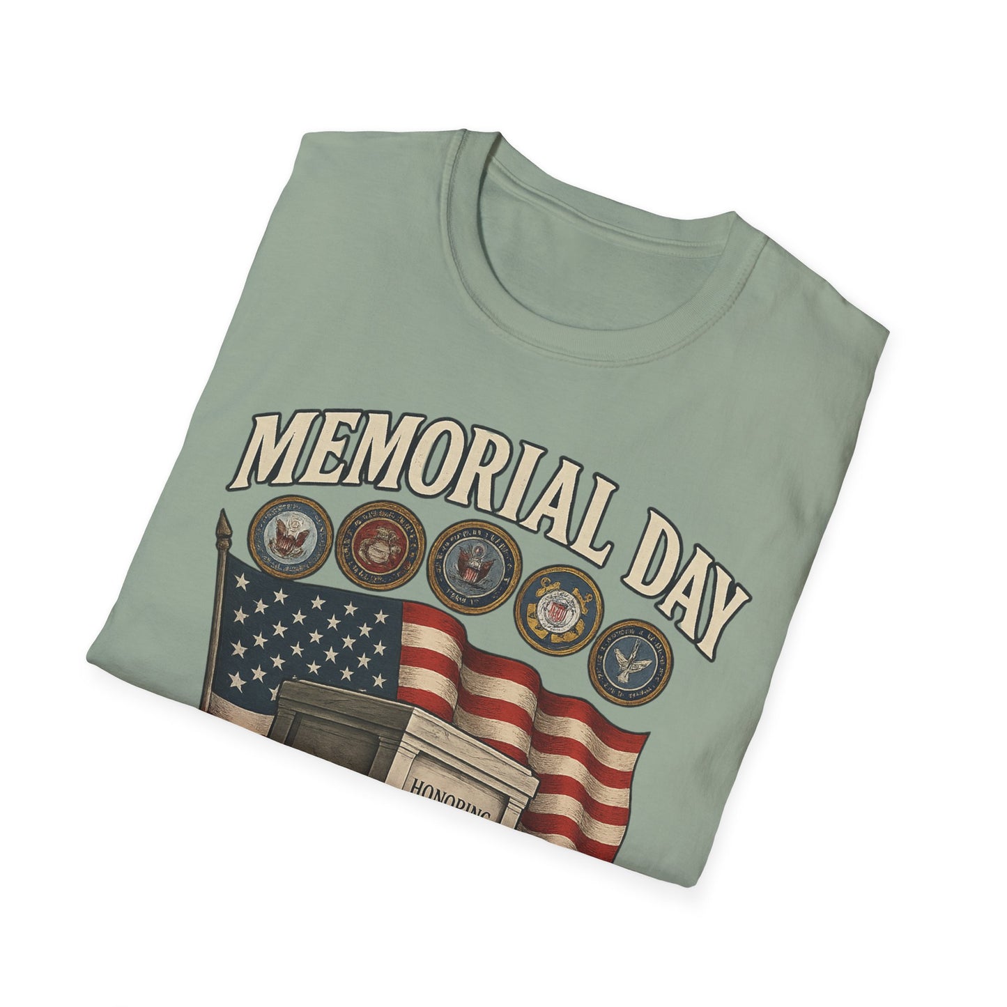 Memorial Day Tribute T-Shirt - Honoring All Who Served