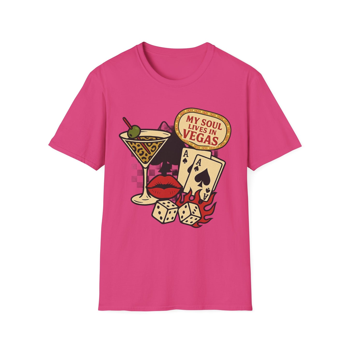 Vegas Vibes 'My Soul Lives in Vegas' - Graphic Tee