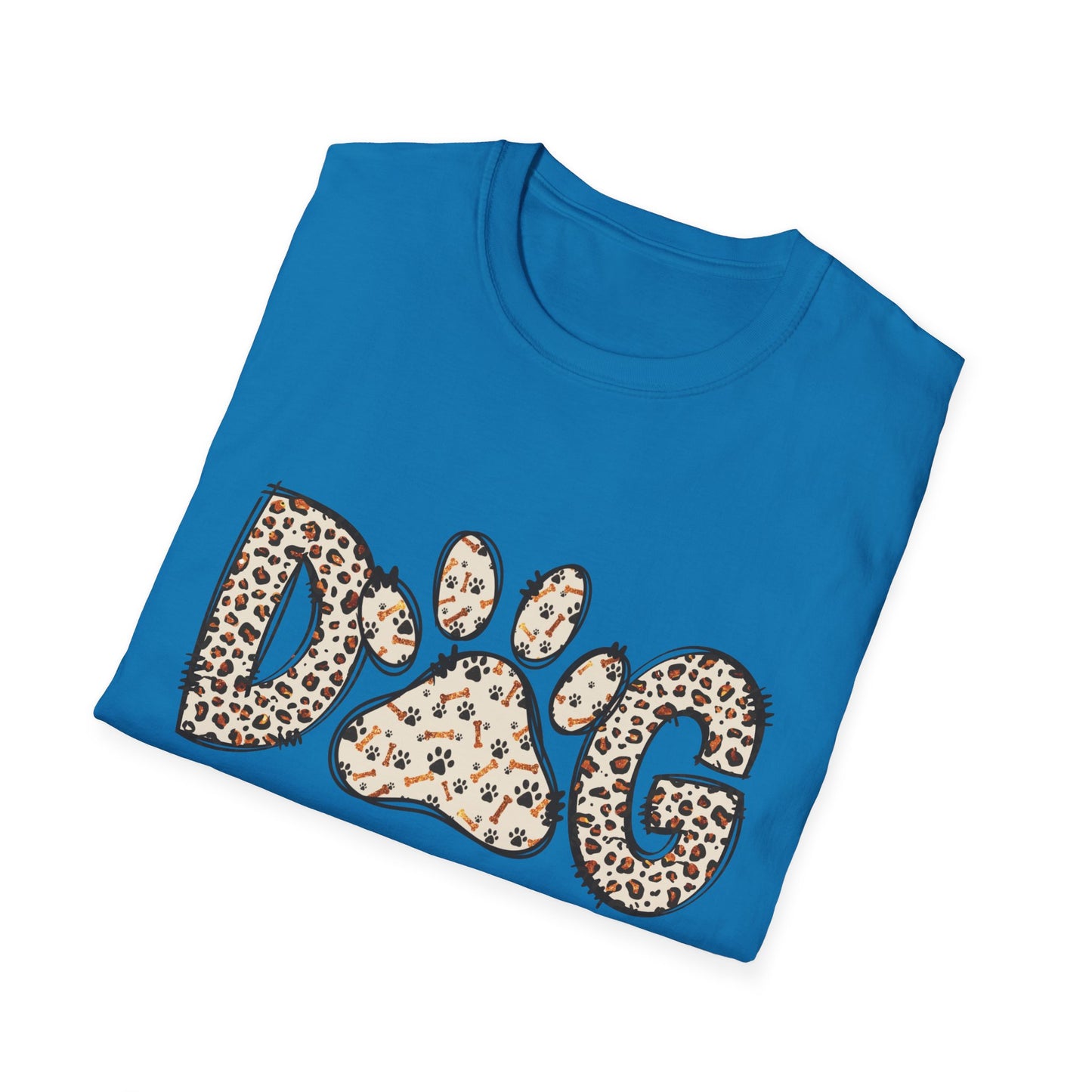 Dog Mama Leopard Print T-Shirt