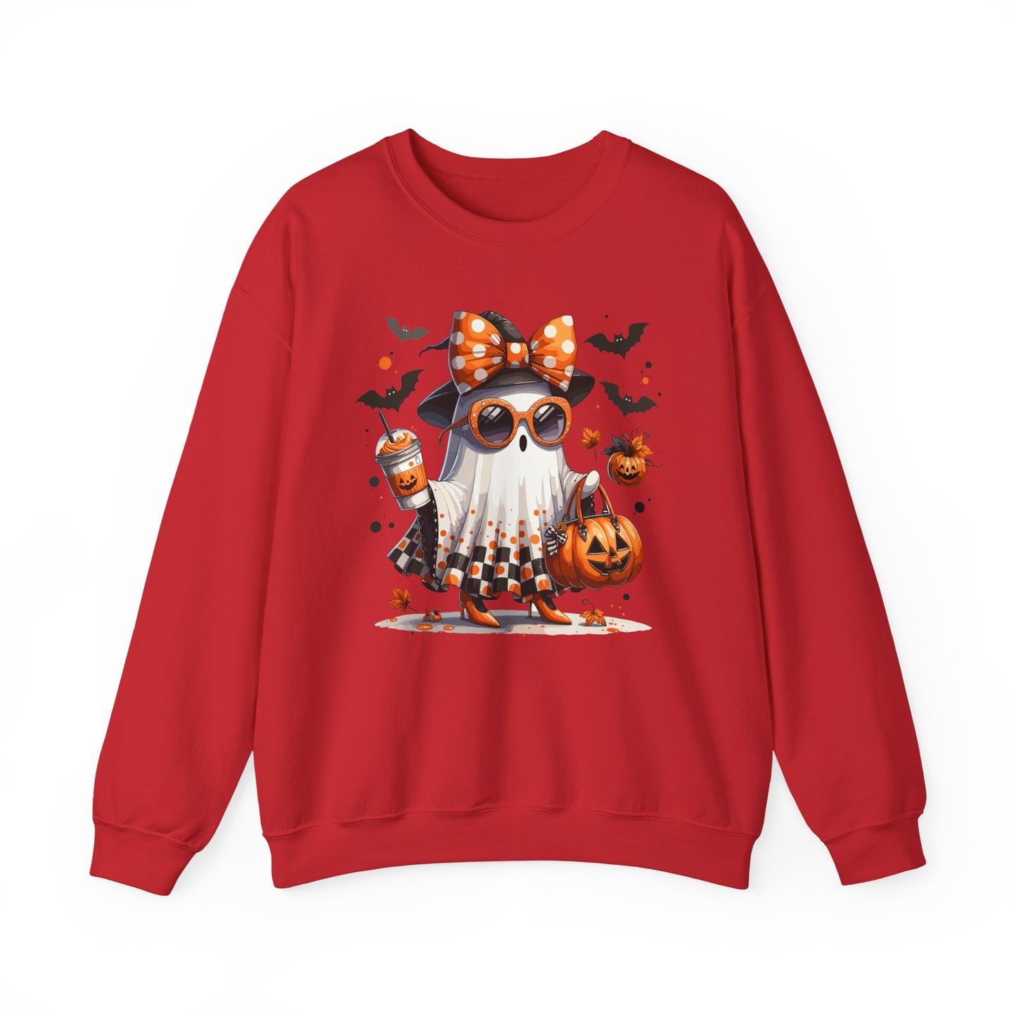 Halloween Jellyfish Sweatshirt, Unisex Cozy Crewneck, Cute Fall Fashion, Spooky Season Apparel, Perfect for October Parties, Pumpkin [...]