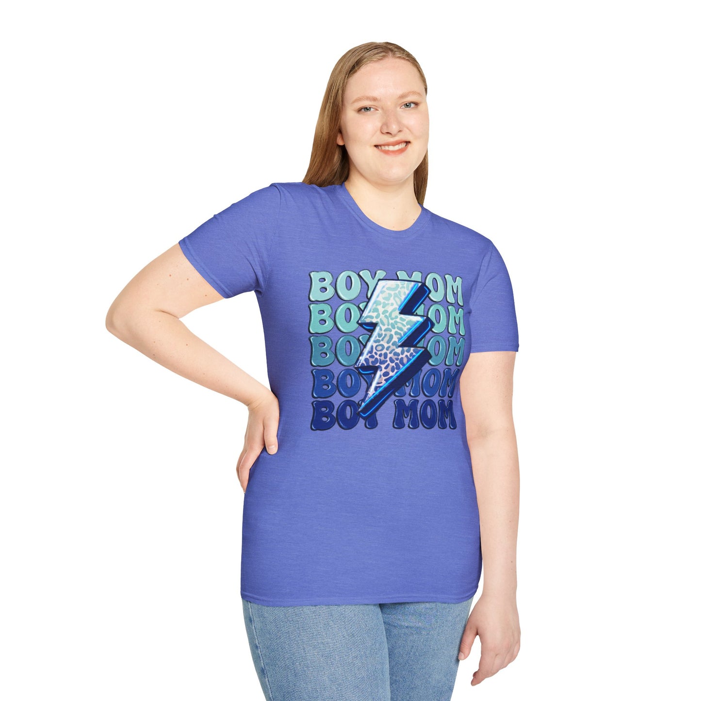 Boy Mom Graphic T-Shirt - Fun and Stylish for Proud Mothers