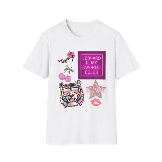 Leopard is my Favorite Color Graphic Tee – Fun & Trendy Apparel