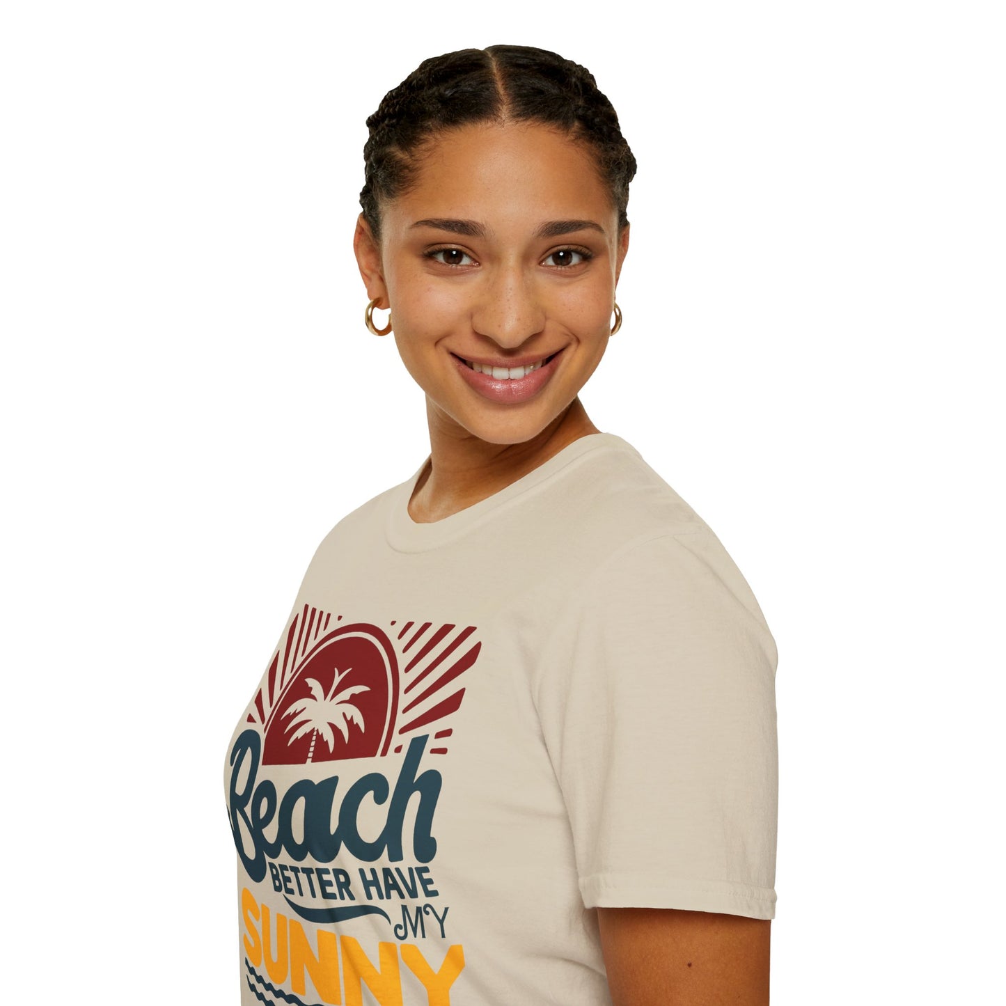 Beach Vibes Unisex Softstyle T-Shirt - 'Beach Better Have My Sunny'
